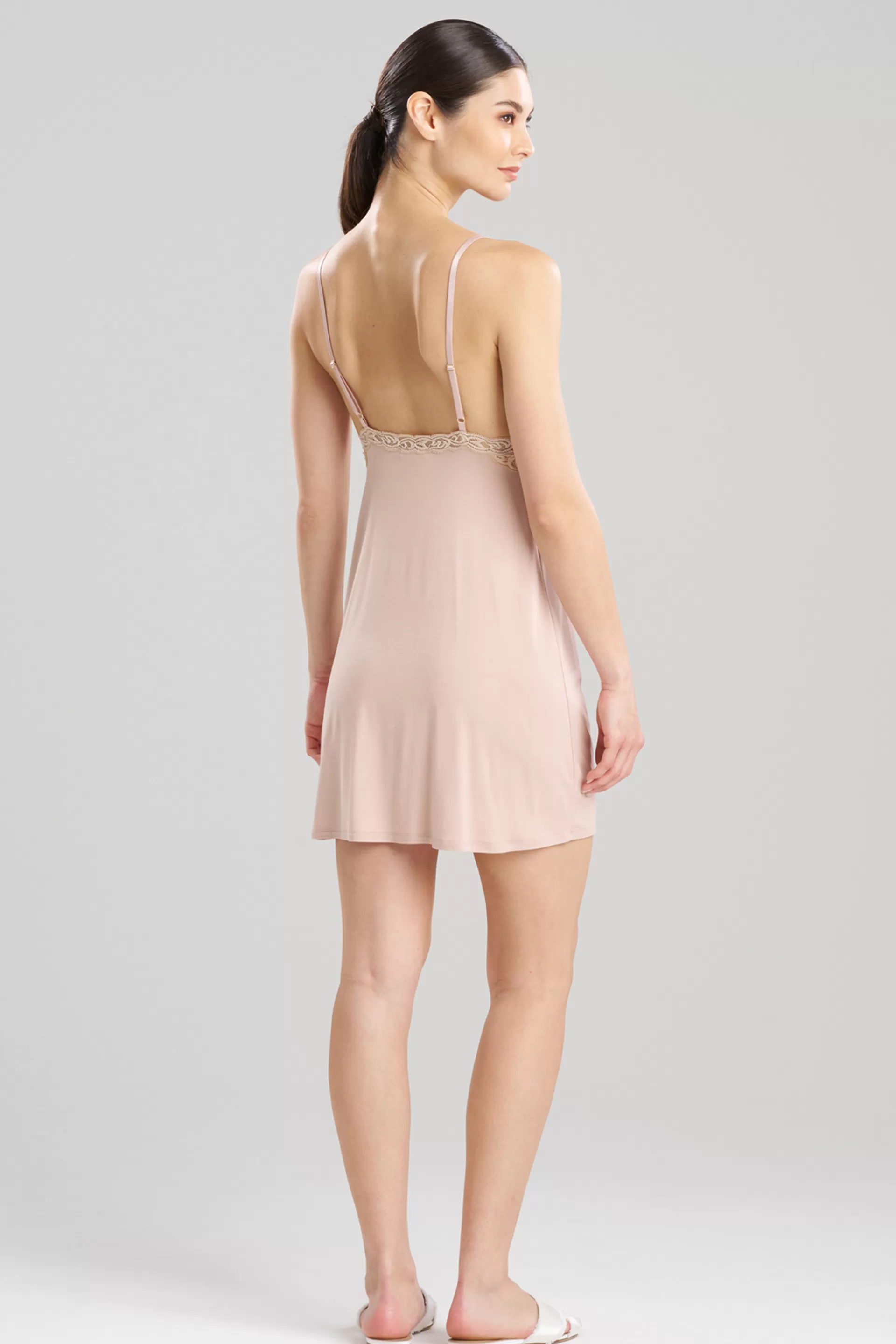 Natori Chemises | Chemises<Feathers Essentials Lenzing™ Ecovero™ Viscose Lace Chemise