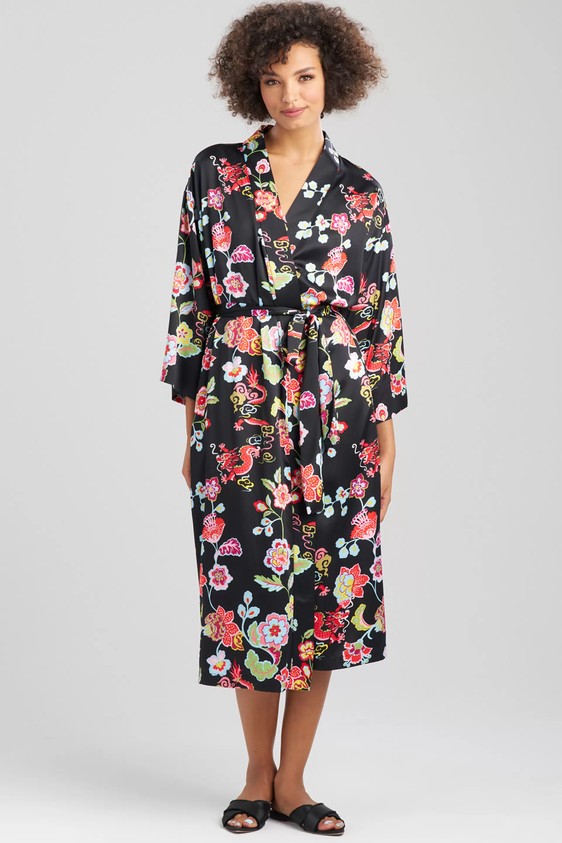 Natori Plus Sizes | Robes & Kimonos<Fleur Dragon Robe