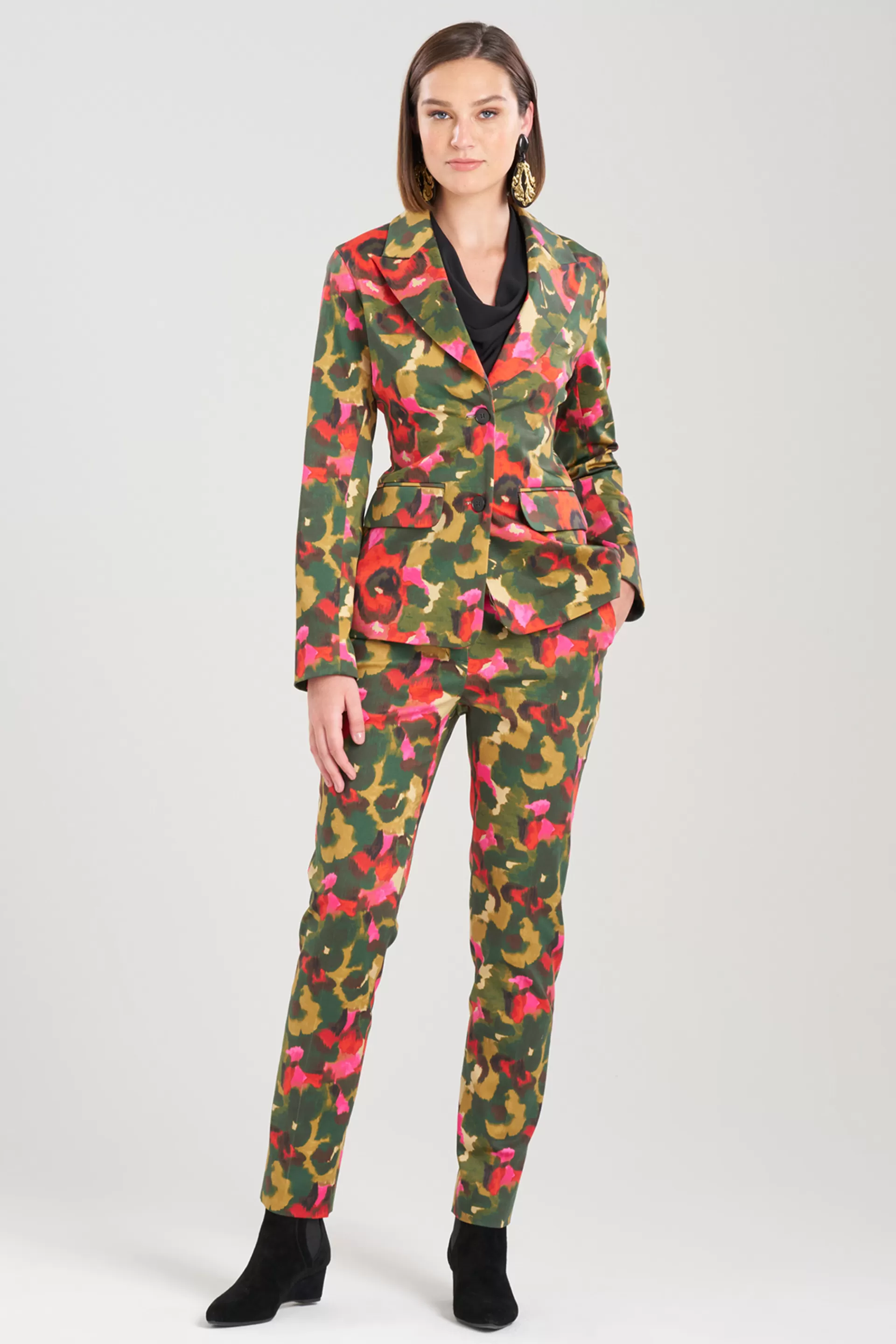 Natori Jackets & Outerwear<Floral Tailored Blazer Paprika