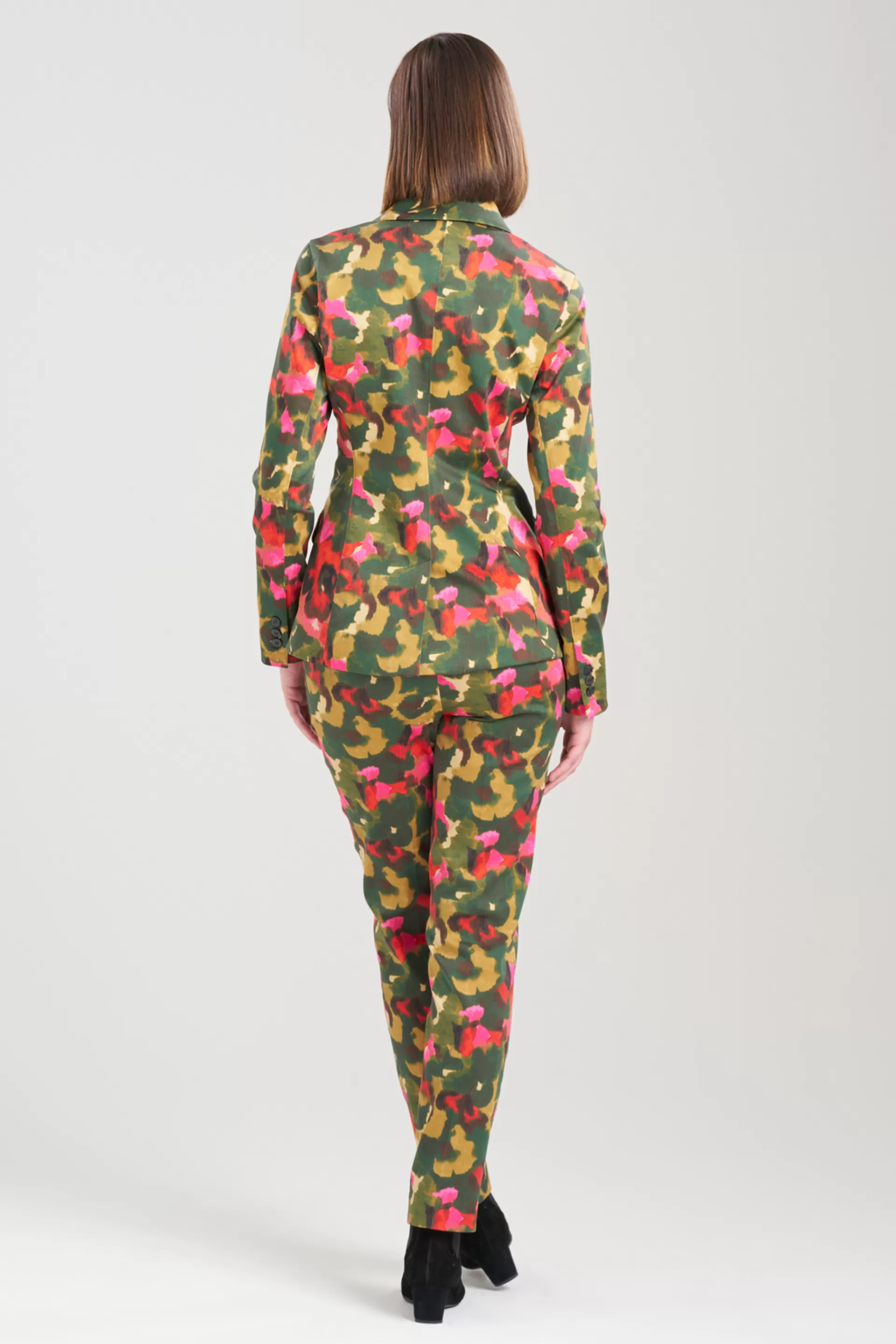 Natori Jackets & Outerwear<Floral Tailored Blazer Paprika