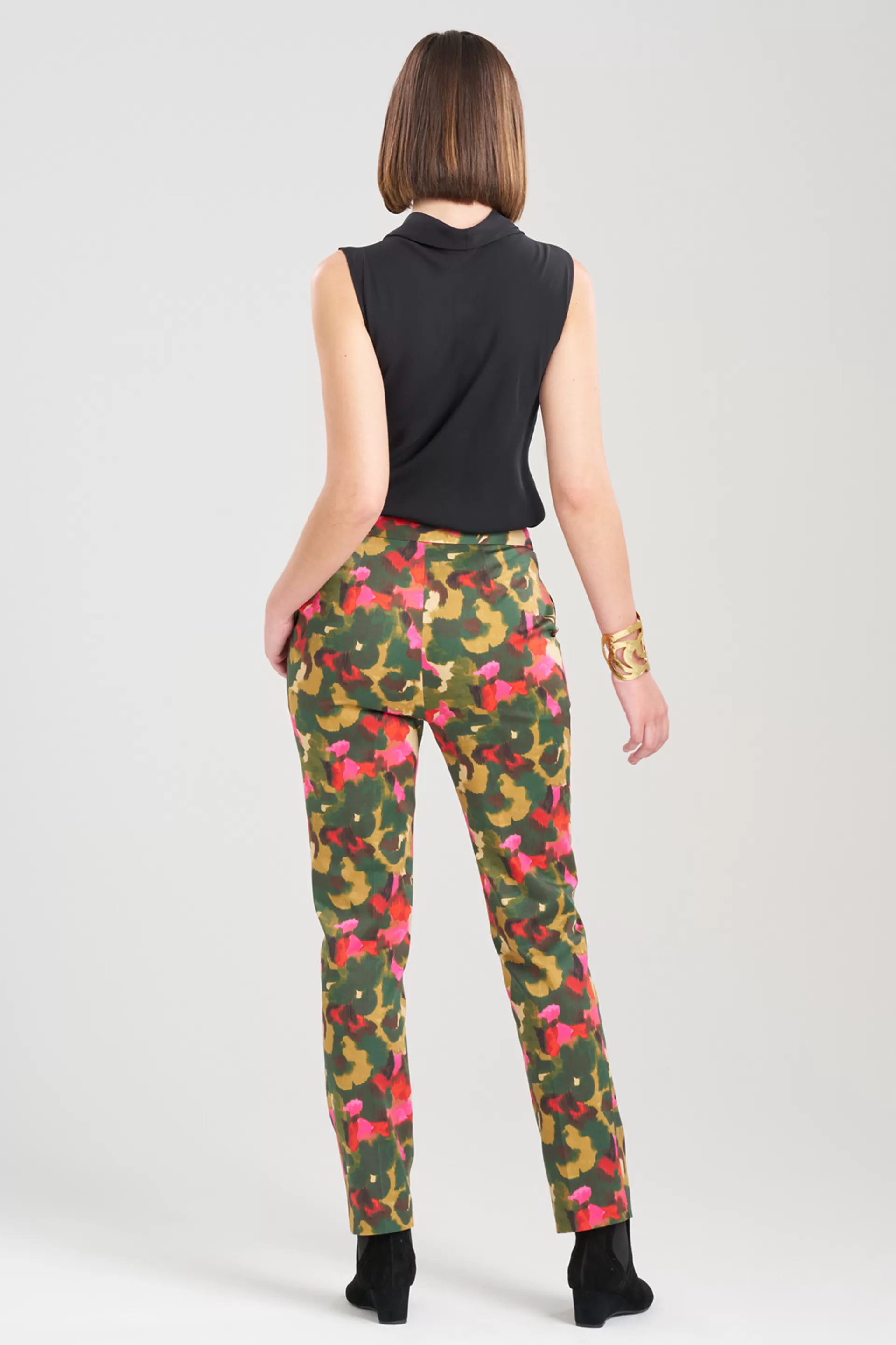 Natori Pants, Skirts & Shorts<Floral Tapered Pants Paprika