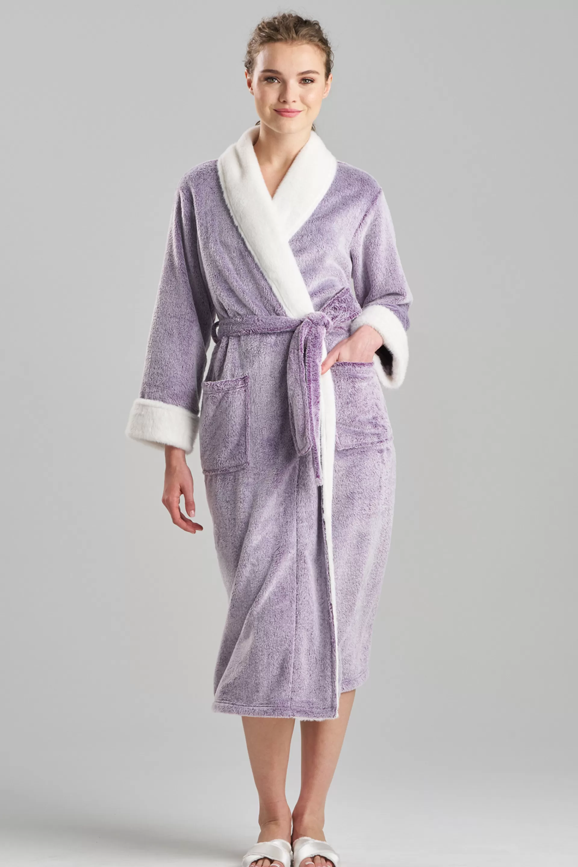 Natori Robes & Kimonos<Frosted Cashmere Fleece Robe