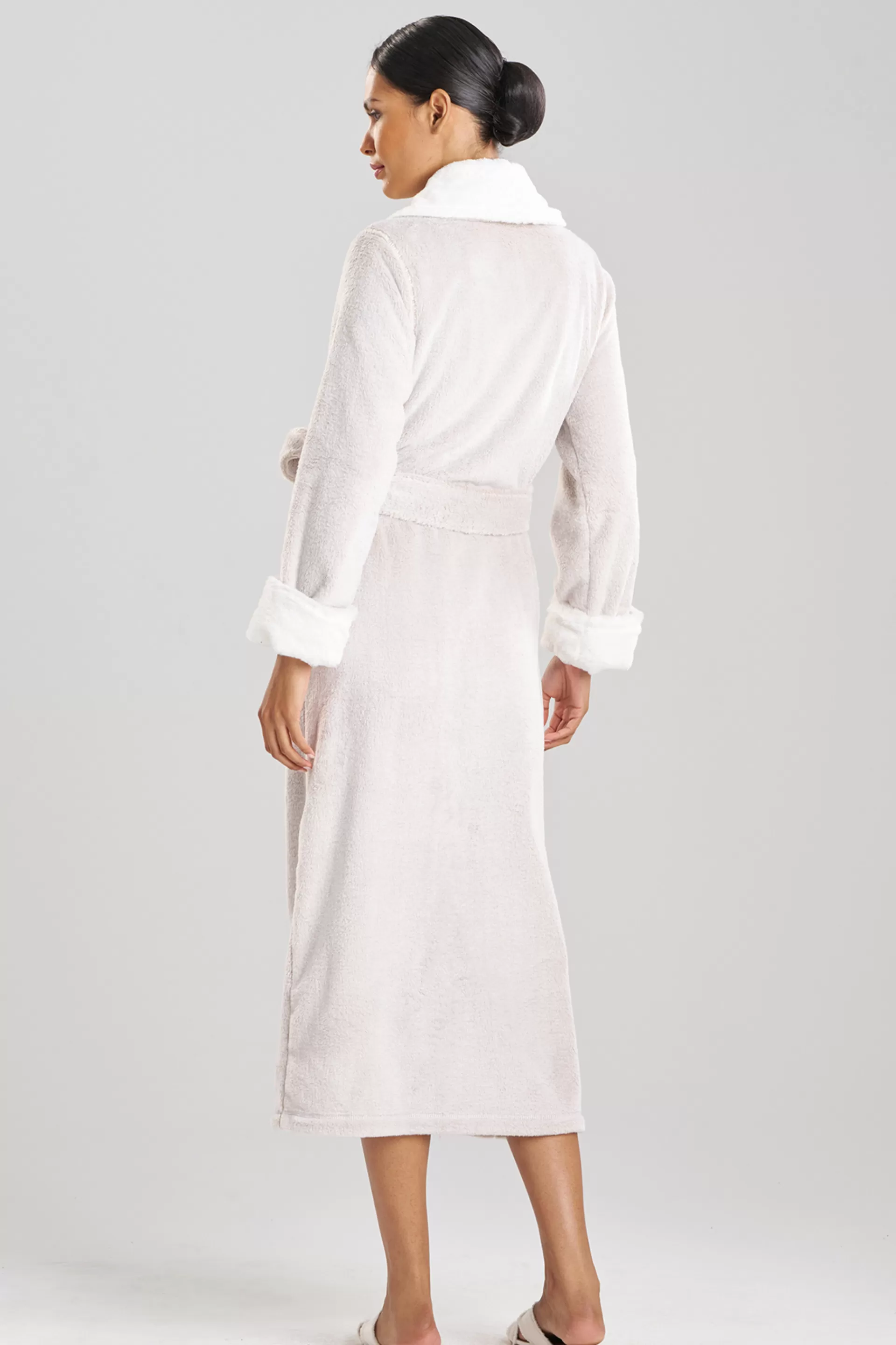 Natori Robes & Kimonos<Frosted Faux Fur Robe Cashmere