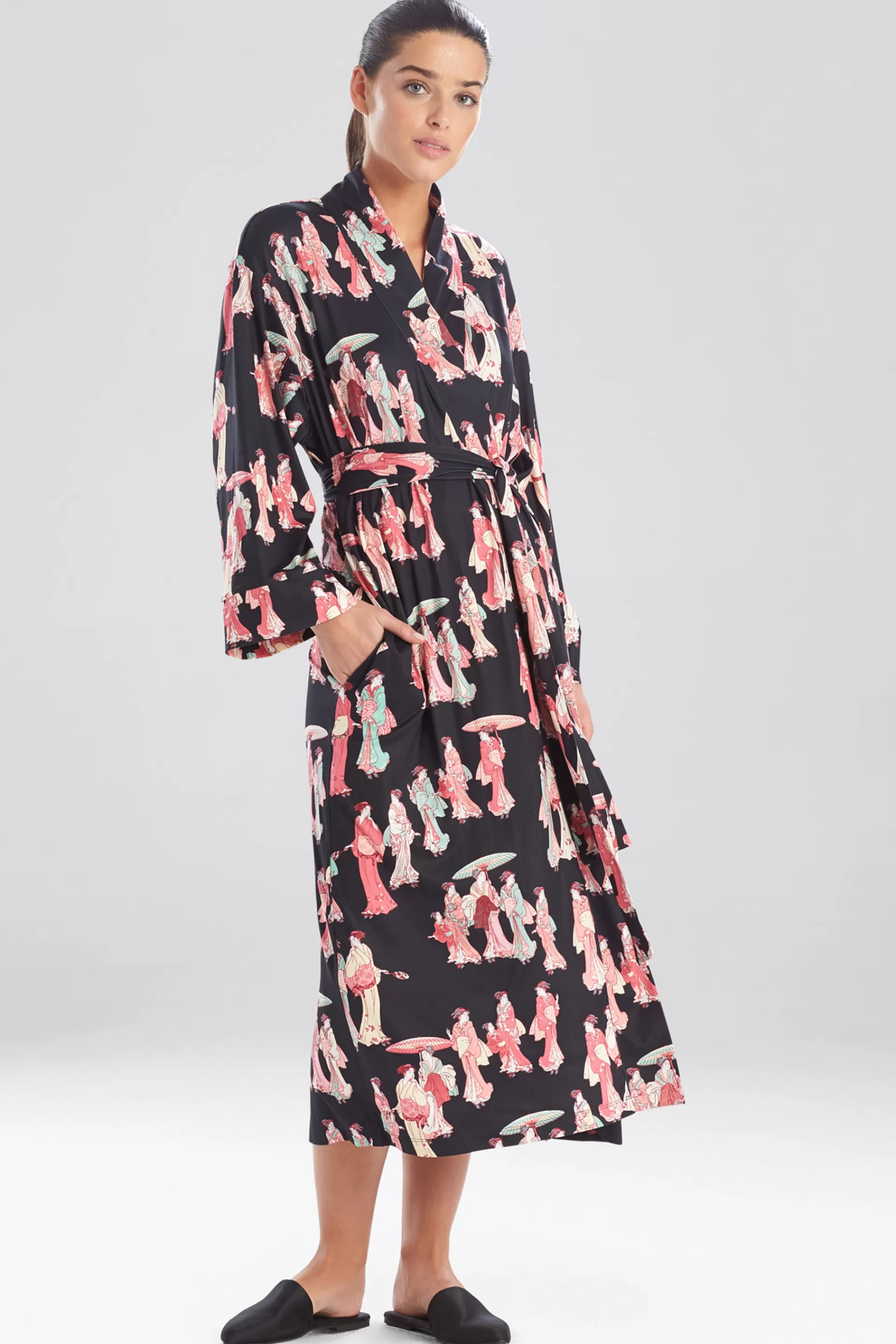 Natori Robes & Kimonos<Geisha Cozy Knit Robe