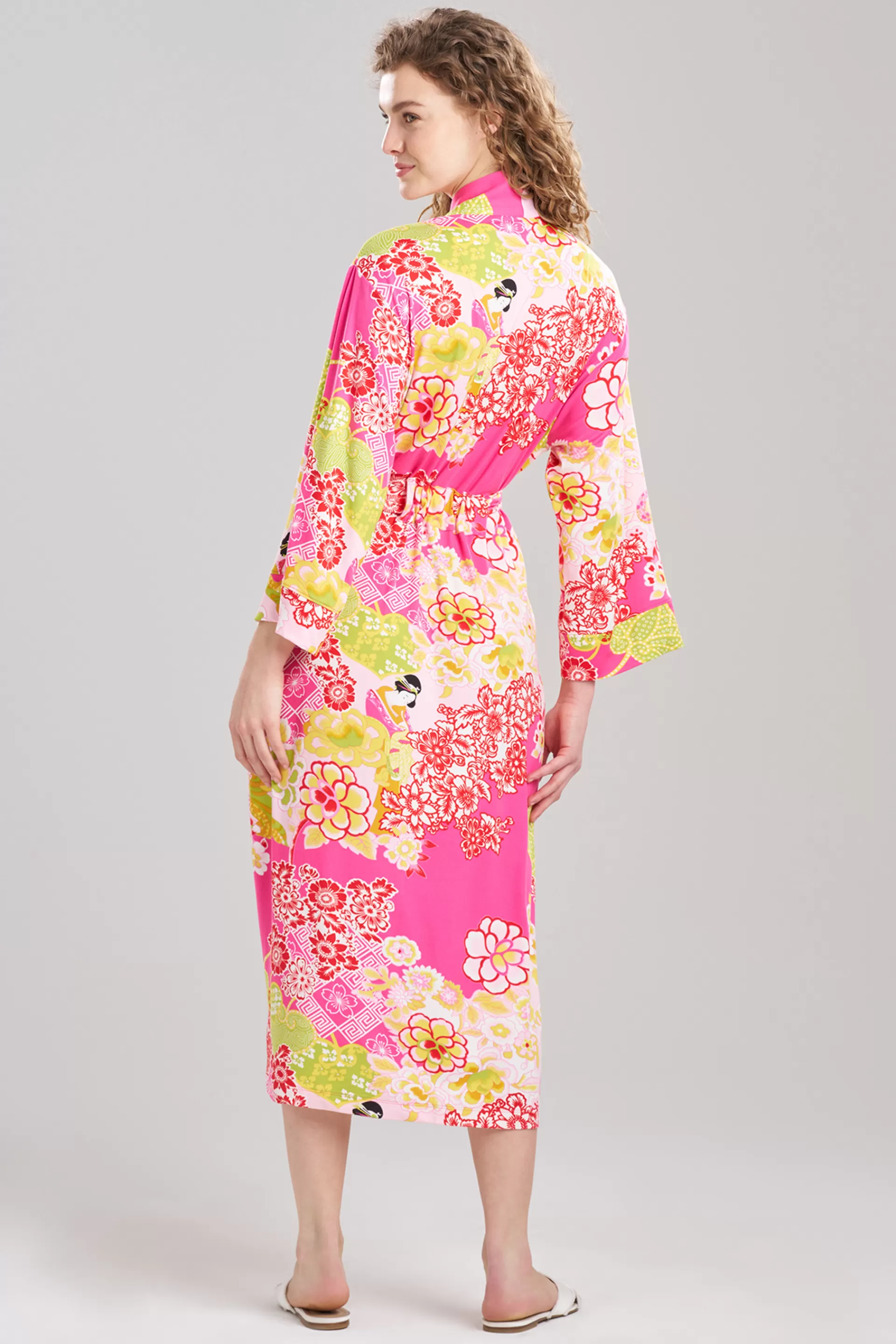 Natori Plus Sizes | Robes & Kimonos<Geisha Garden Knit Robe