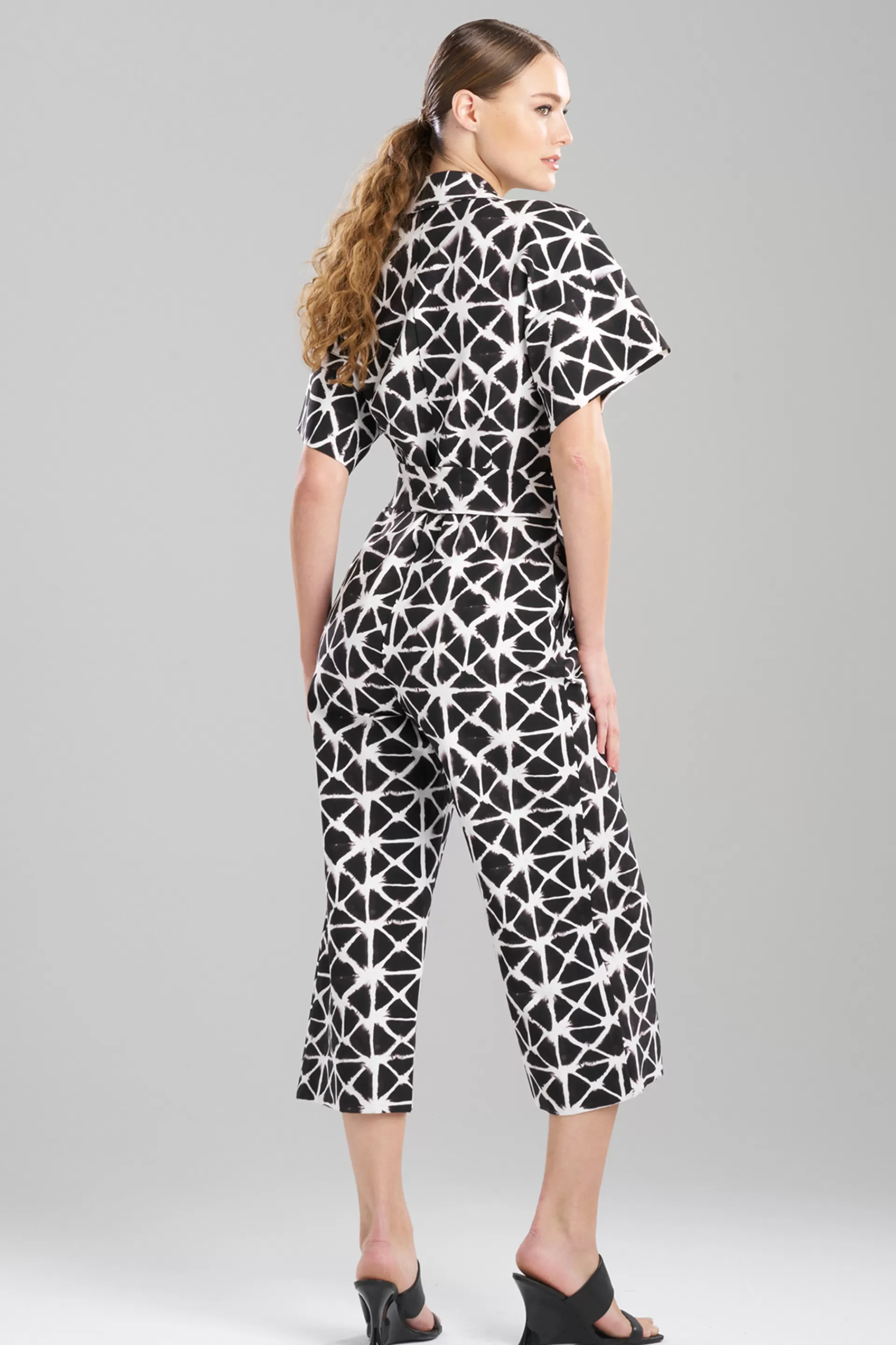 Natori Jumpsuits<Geo Jumpsuit Black