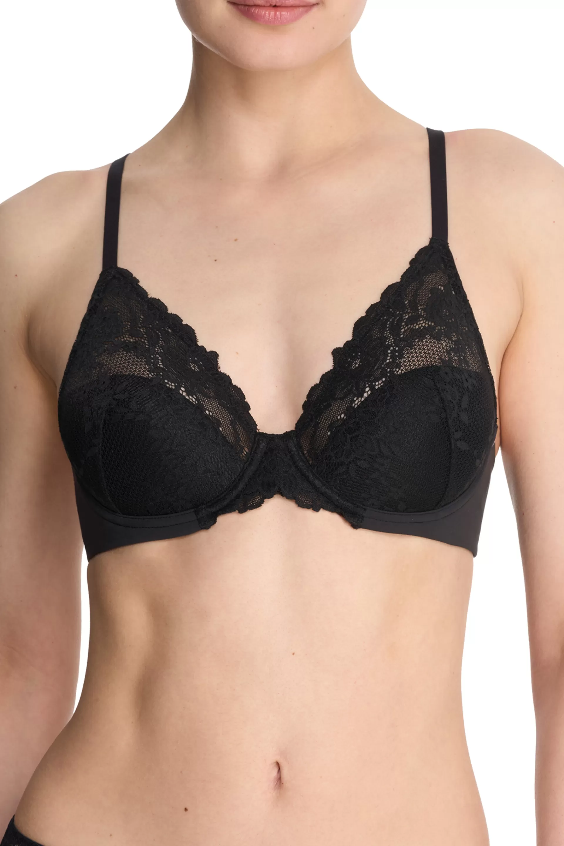 Natori T-Shirt Bras | Underwire Bras<Heavenly Convertible Comfort Lace Contour Underwire Bra