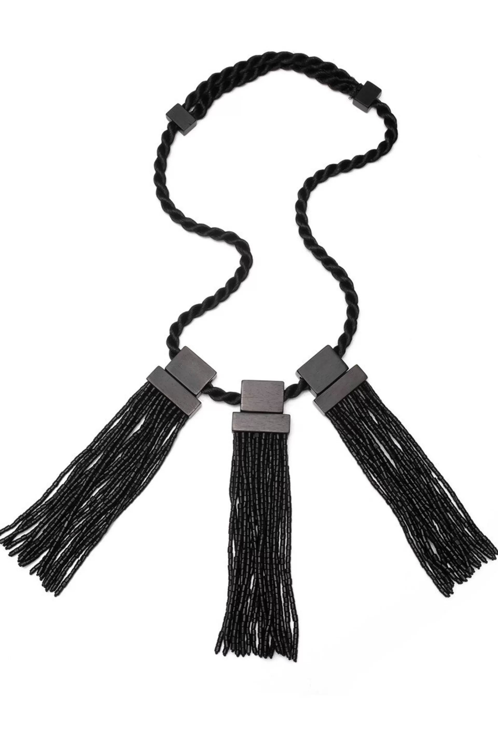 Natori Necklaces<Horn Fringe Necklace Brown