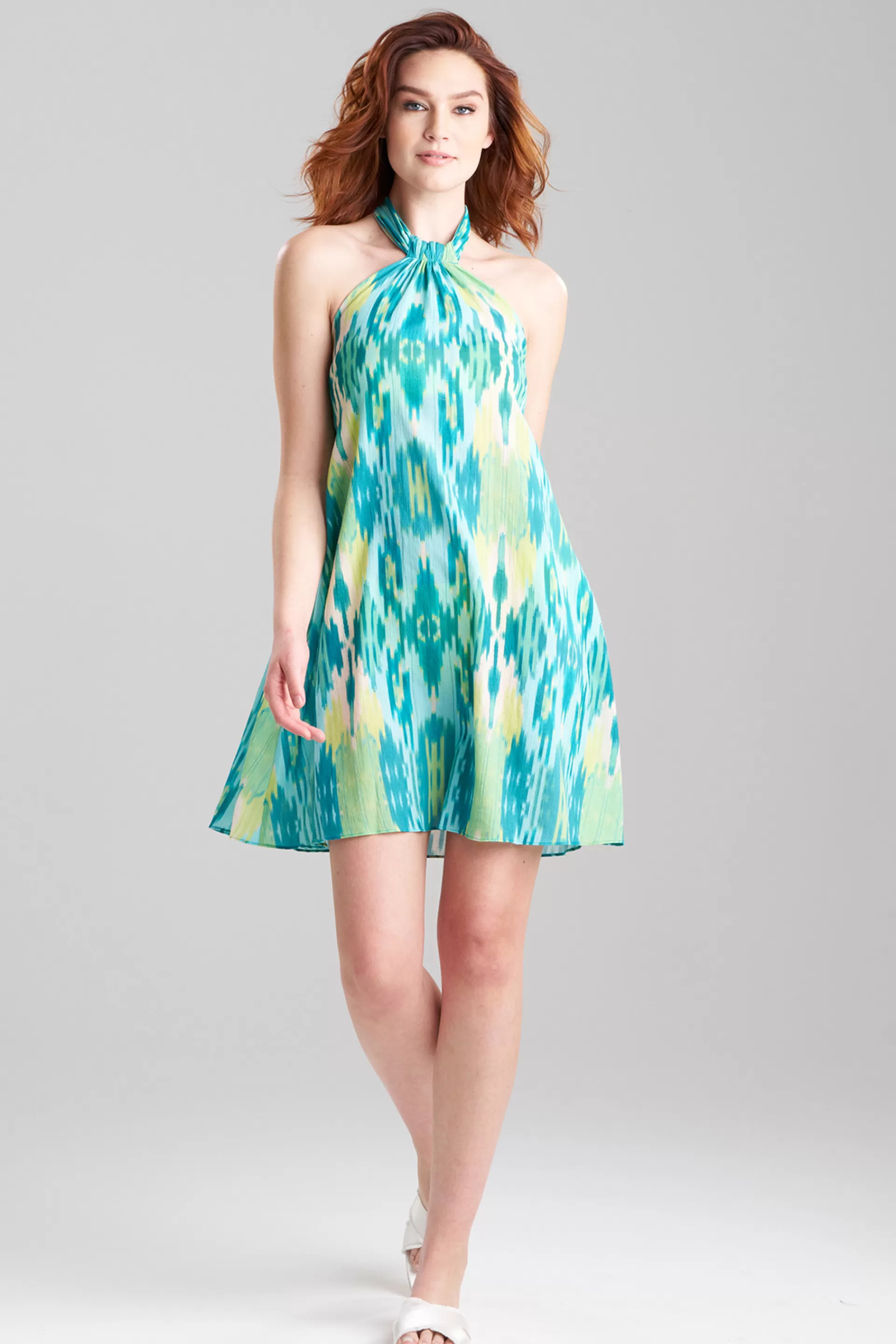 Natori Beach Dresses<Ibiza Halter Dress Regatta Combo