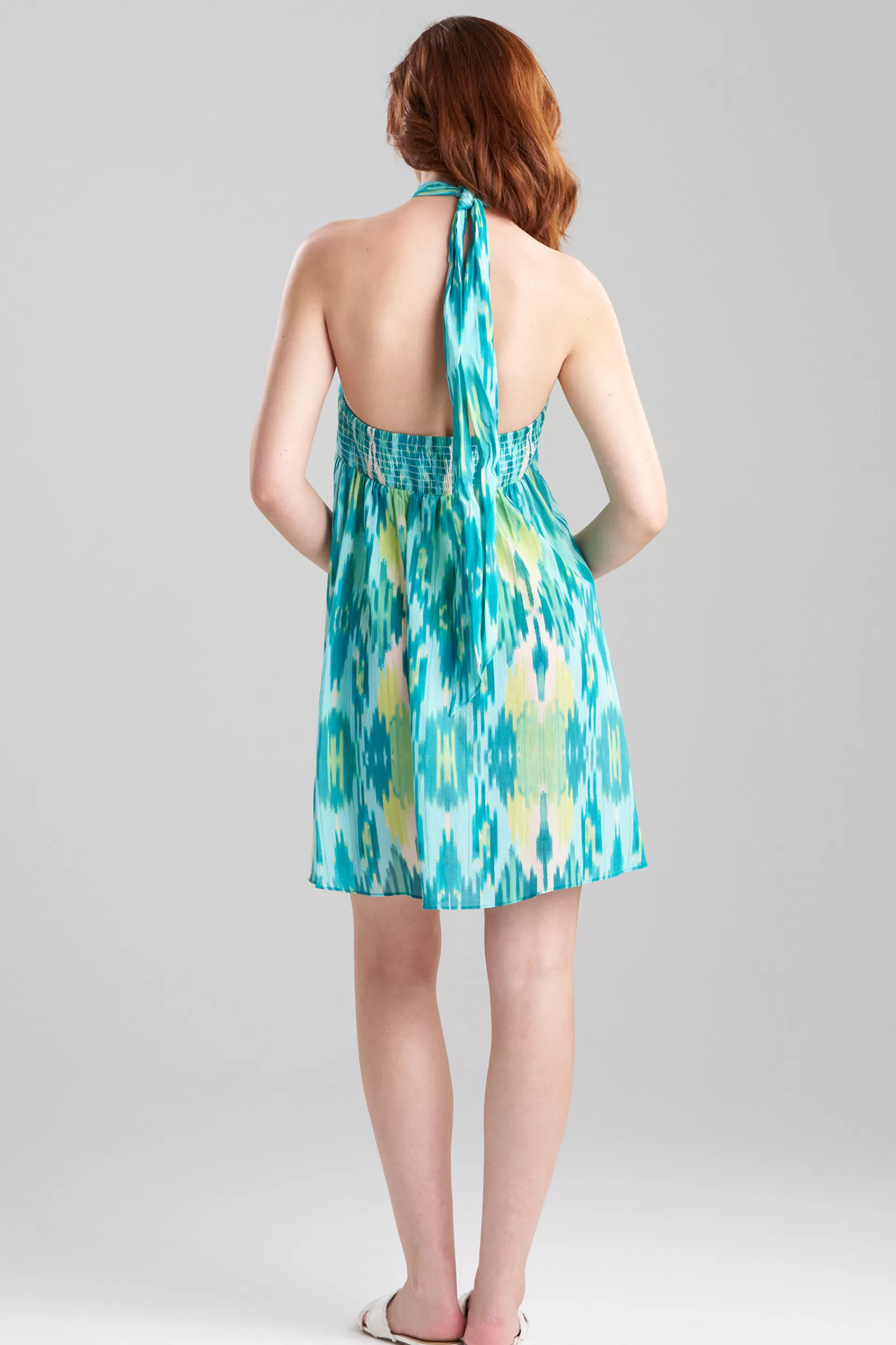 Natori Beach Dresses<Ibiza Halter Dress Regatta Combo