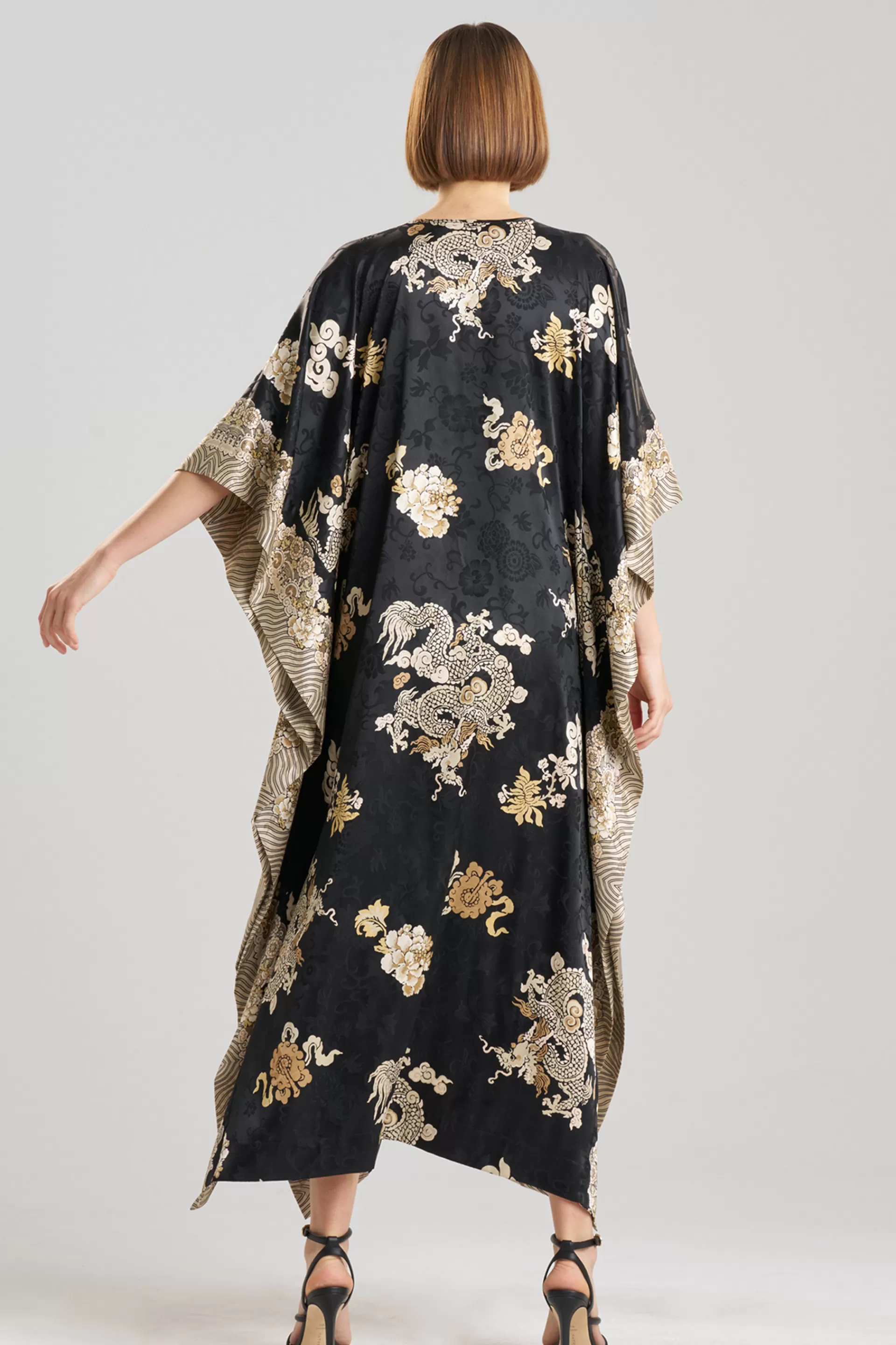 Natori Caftans | Caftan Dresses<Imperial Dragon Jacquard Caftan