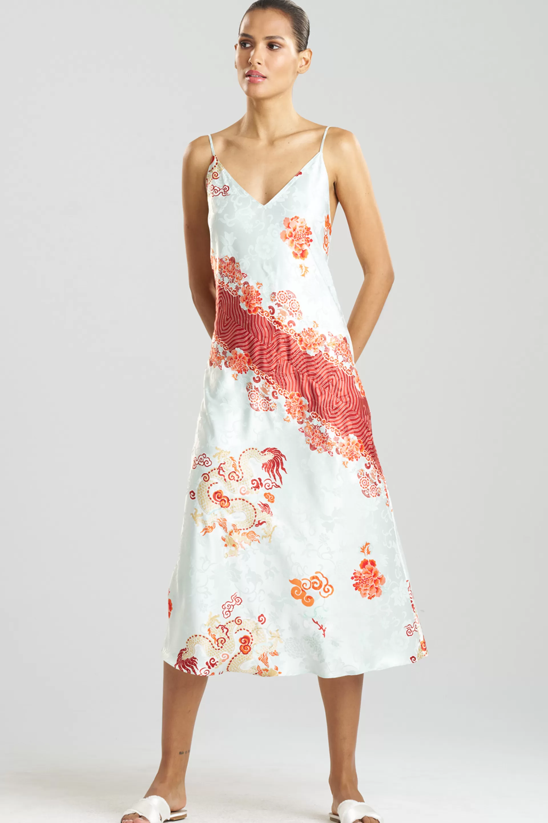 Natori Dresses | Gowns<Imperial Dragon Jacquard Gown