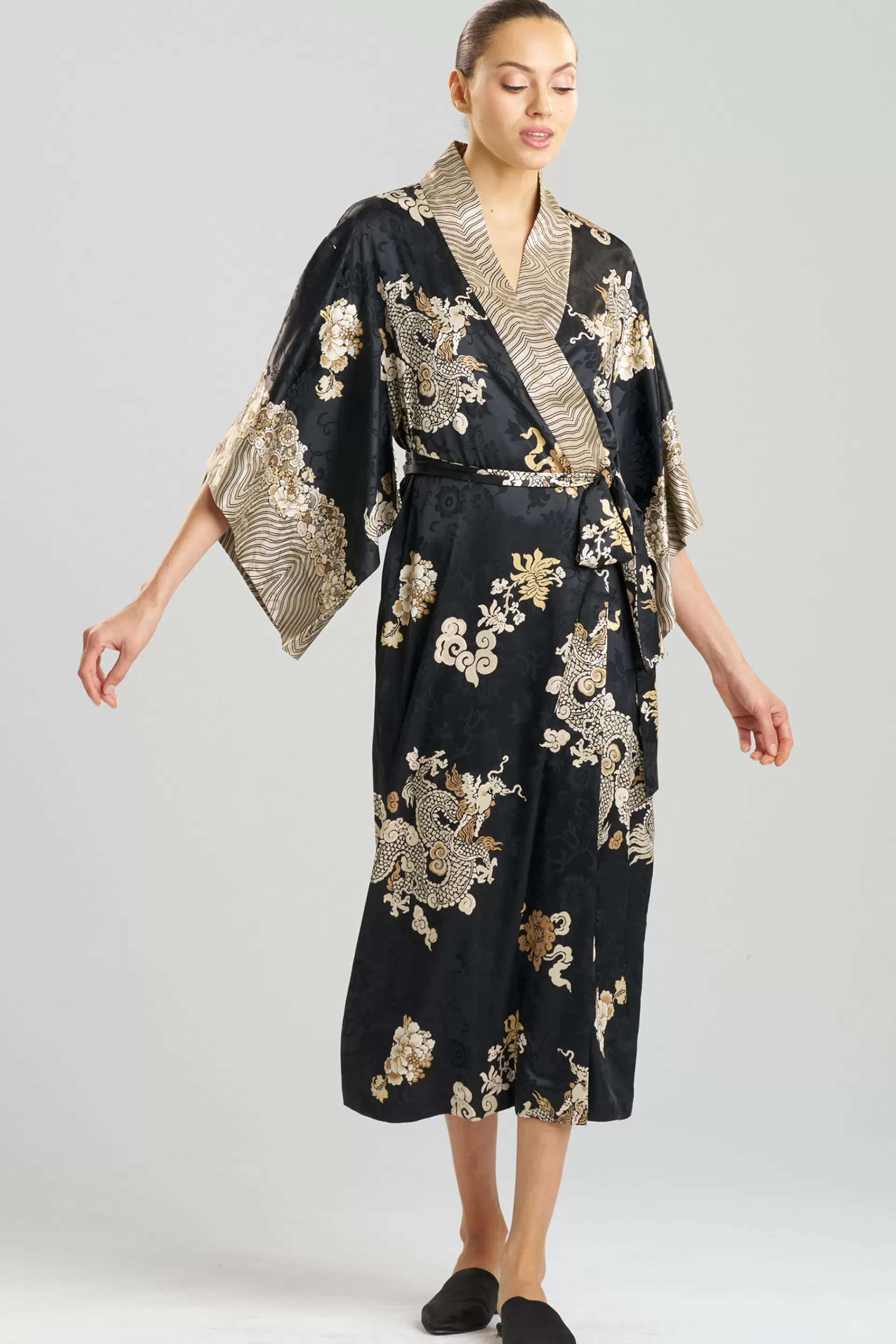 Natori Robes & Kimonos<Imperial Dragon Jacquard Robe