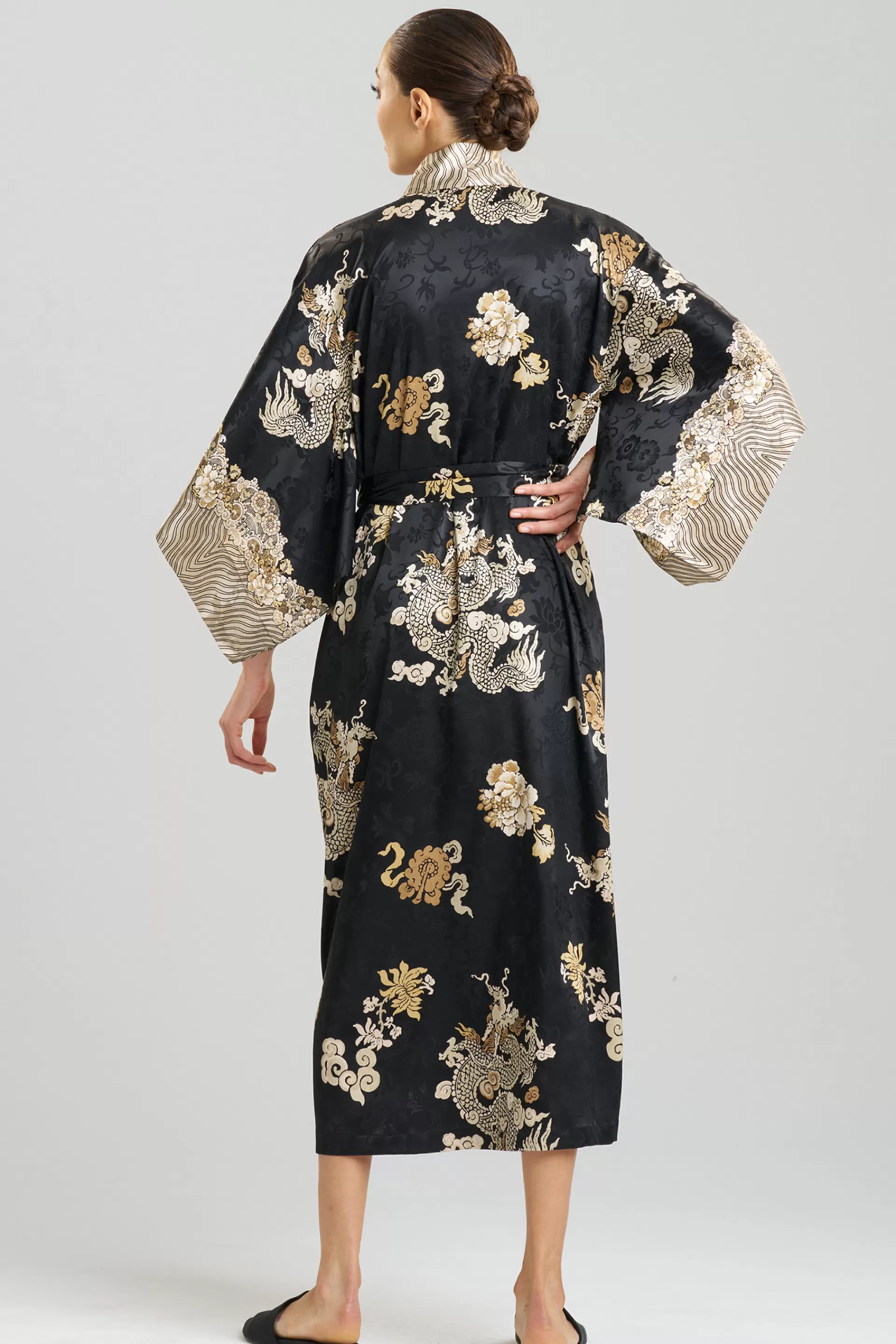 Natori Robes & Kimonos<Imperial Dragon Jacquard Robe