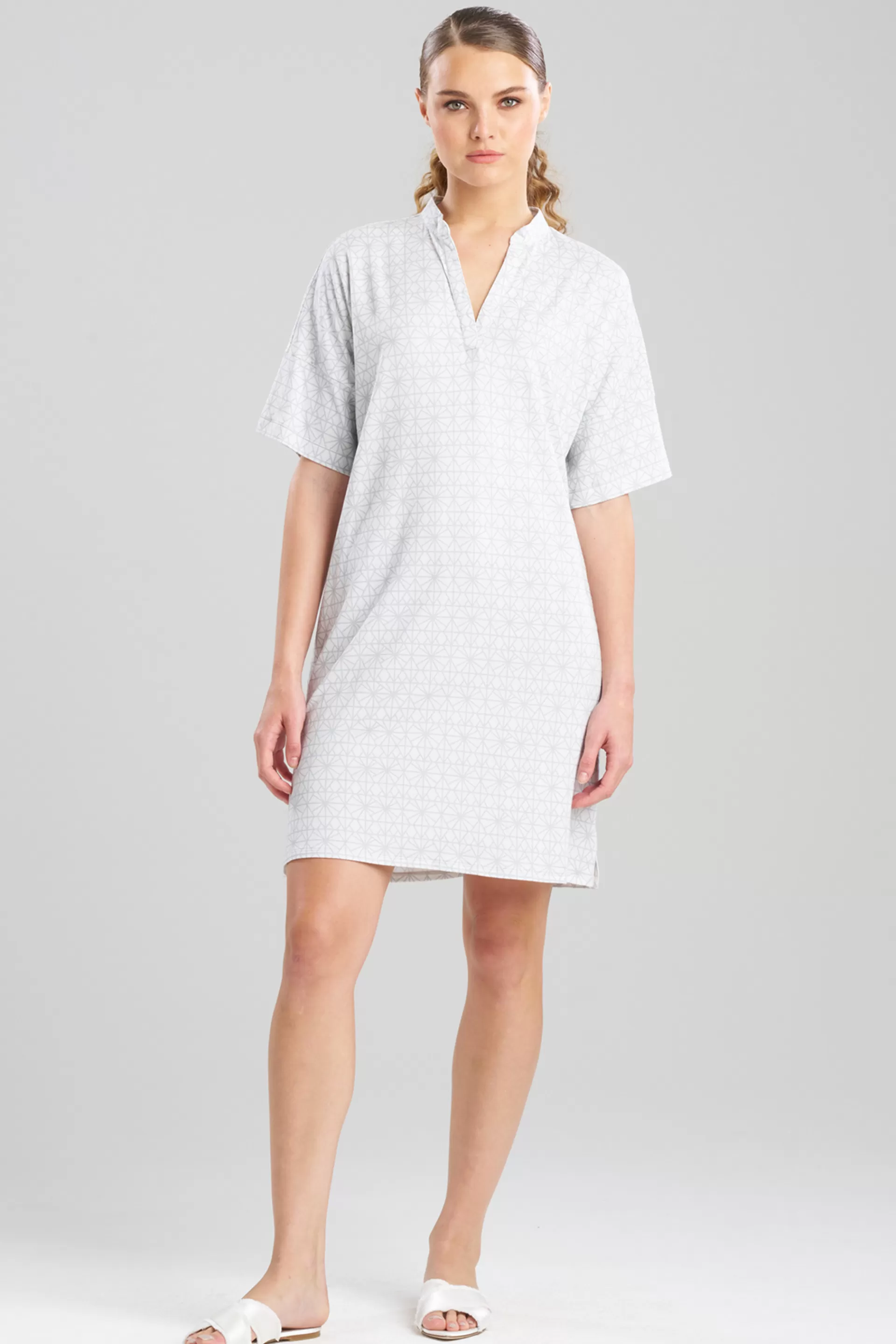 Natori Sleepshirts<Imperial Geo Sleepshirt