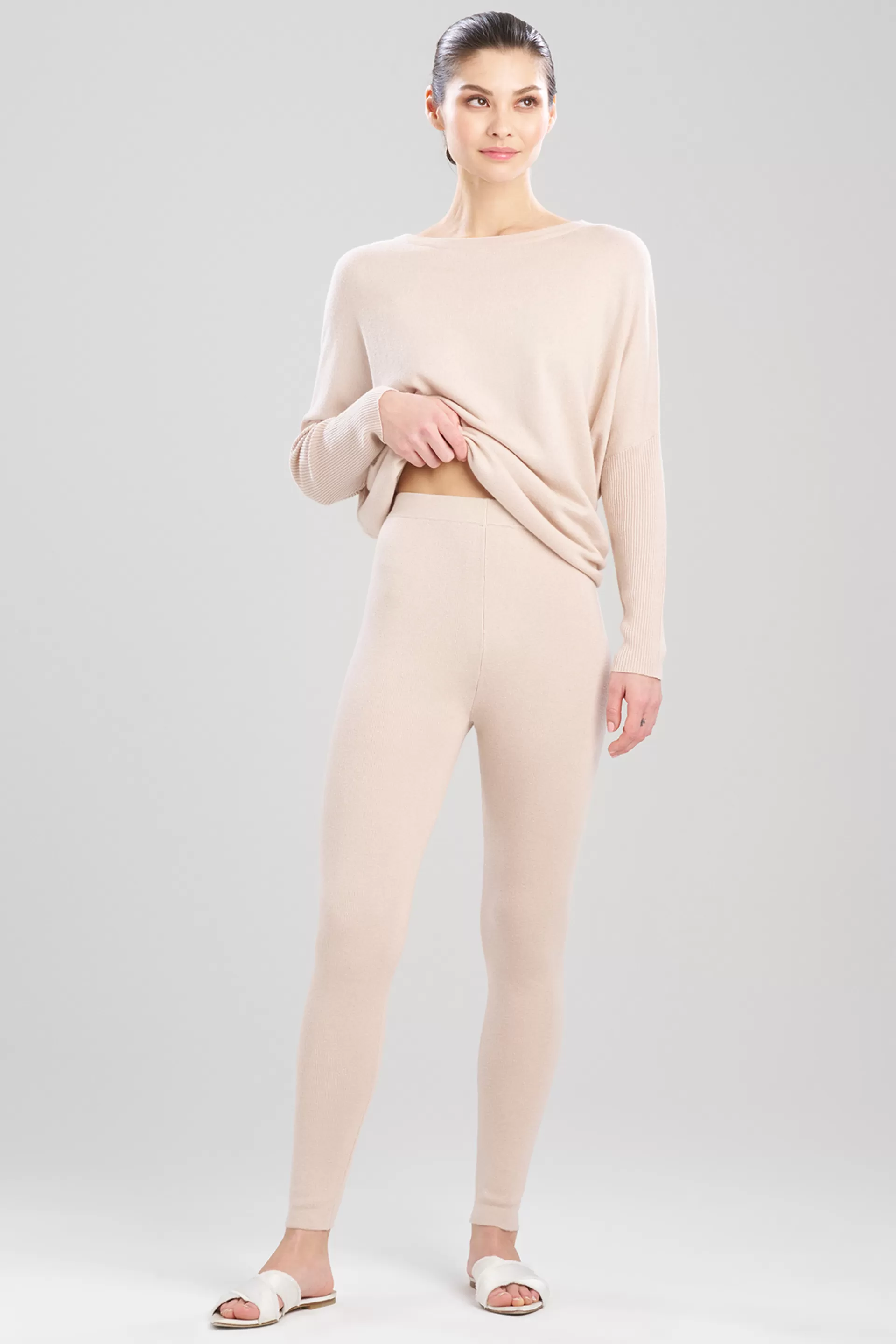 Natori Spa & Wellness | Lounge Bottoms<Indulge Cotton Knit Leggings