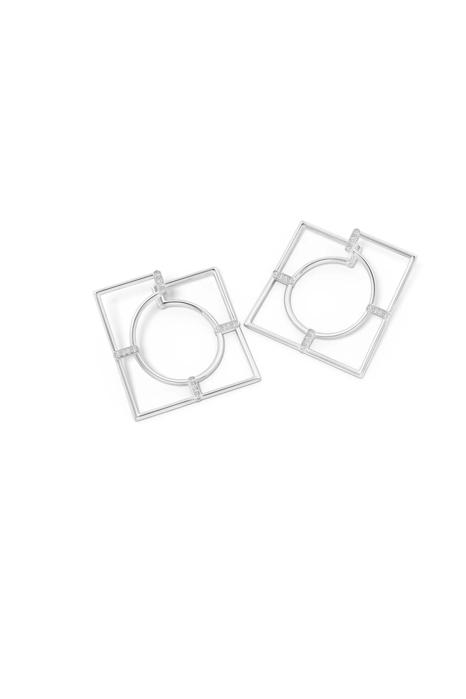 Natori Earrings | Infinity<Infinity 14K Gold Geometric Hoop Earrings