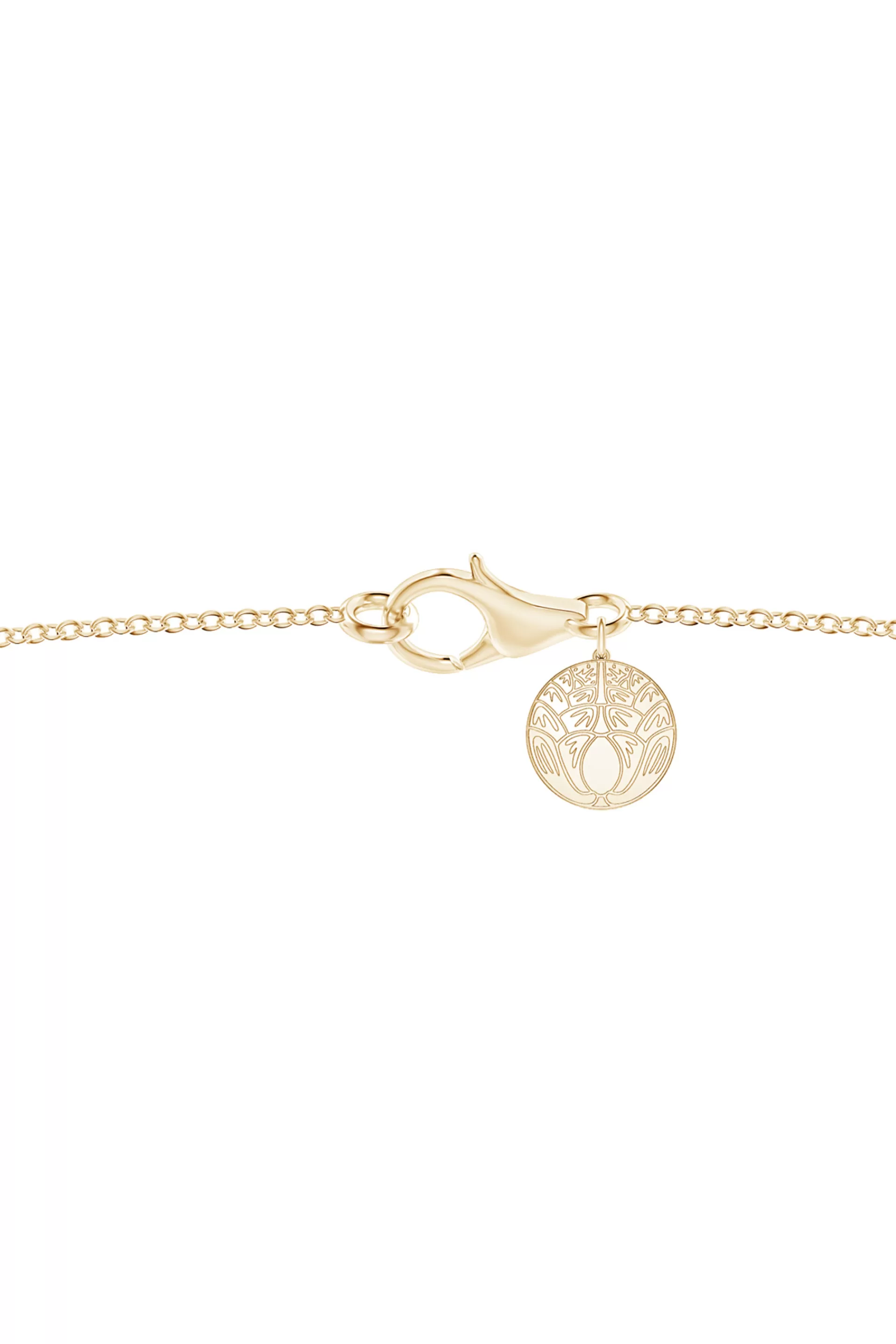 Natori Necklaces | Infinity<Infinity 14K Gold With Black & White Diamond Three Stone Necklace