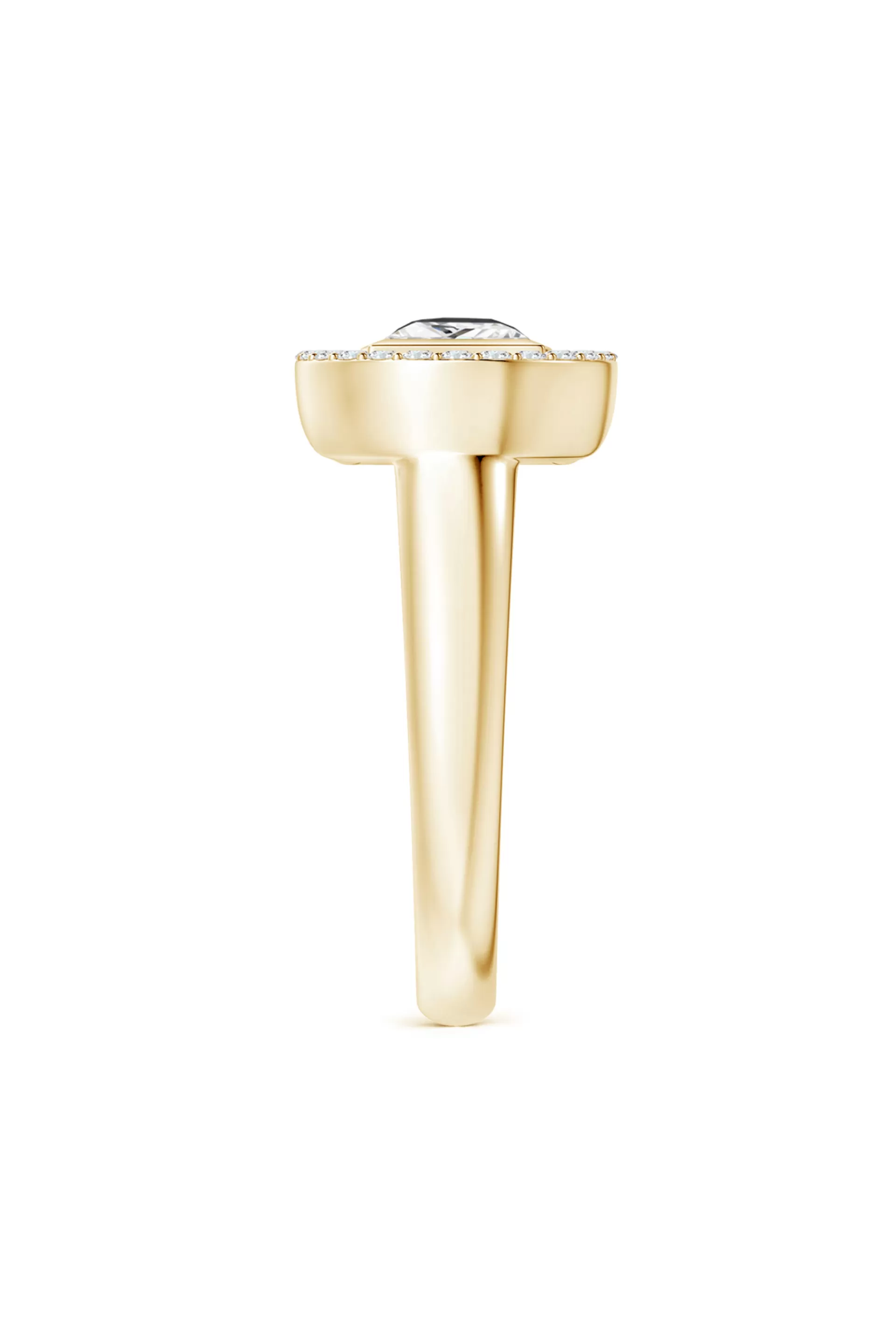 Natori Rings | Infinity<Infinity 14K Gold With Black & White Diamond Two Stone Statement Ring