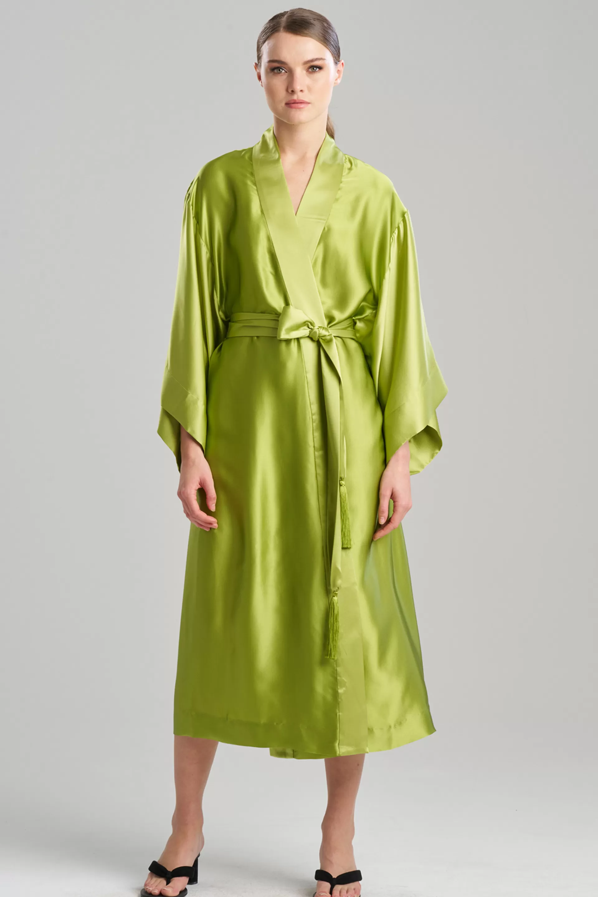 Natori Robes & Kimonos<Ink Dragon Silk Robe