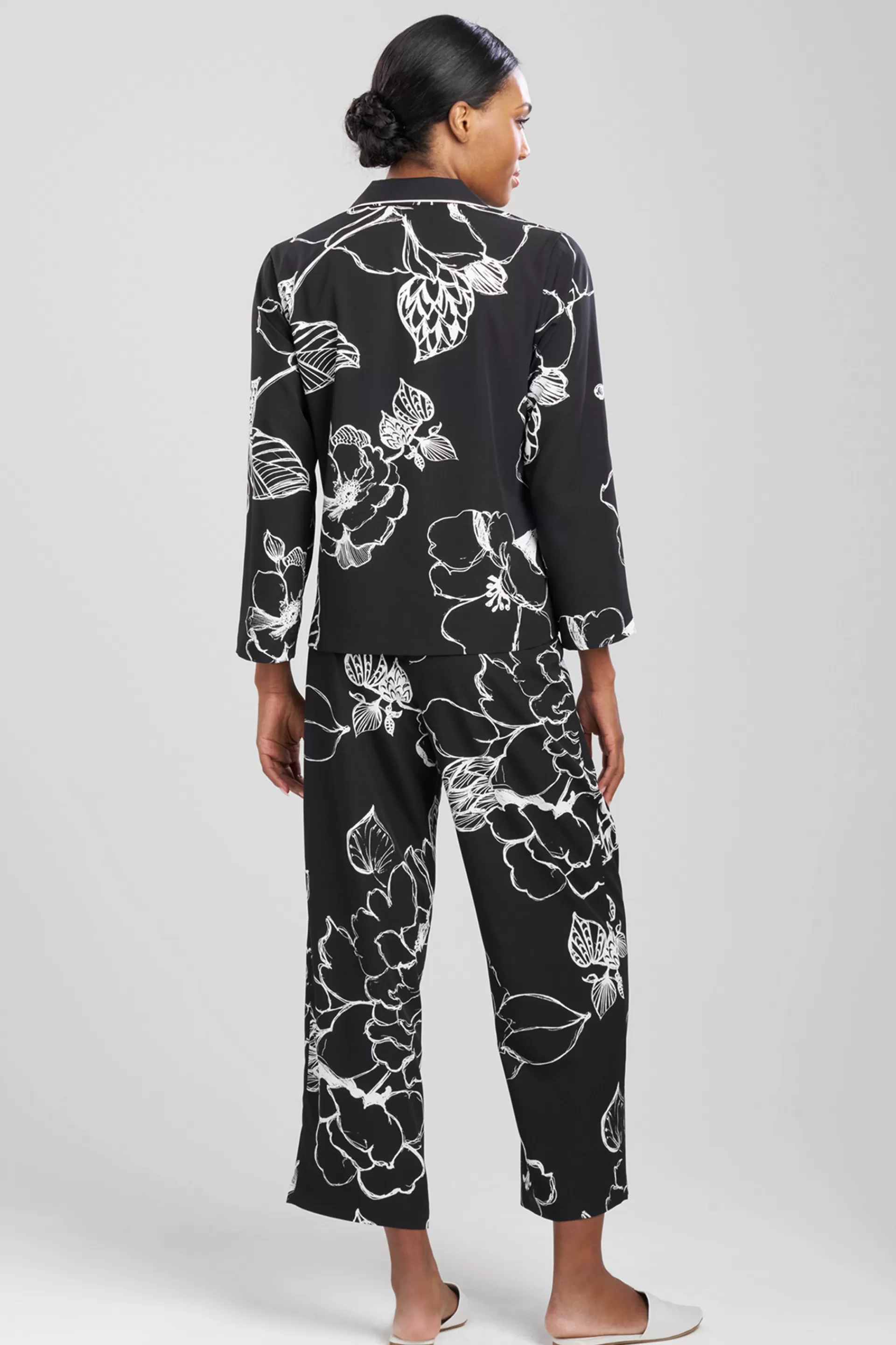 Natori Pajama Sets<Juliette Notch PJ Black Combo