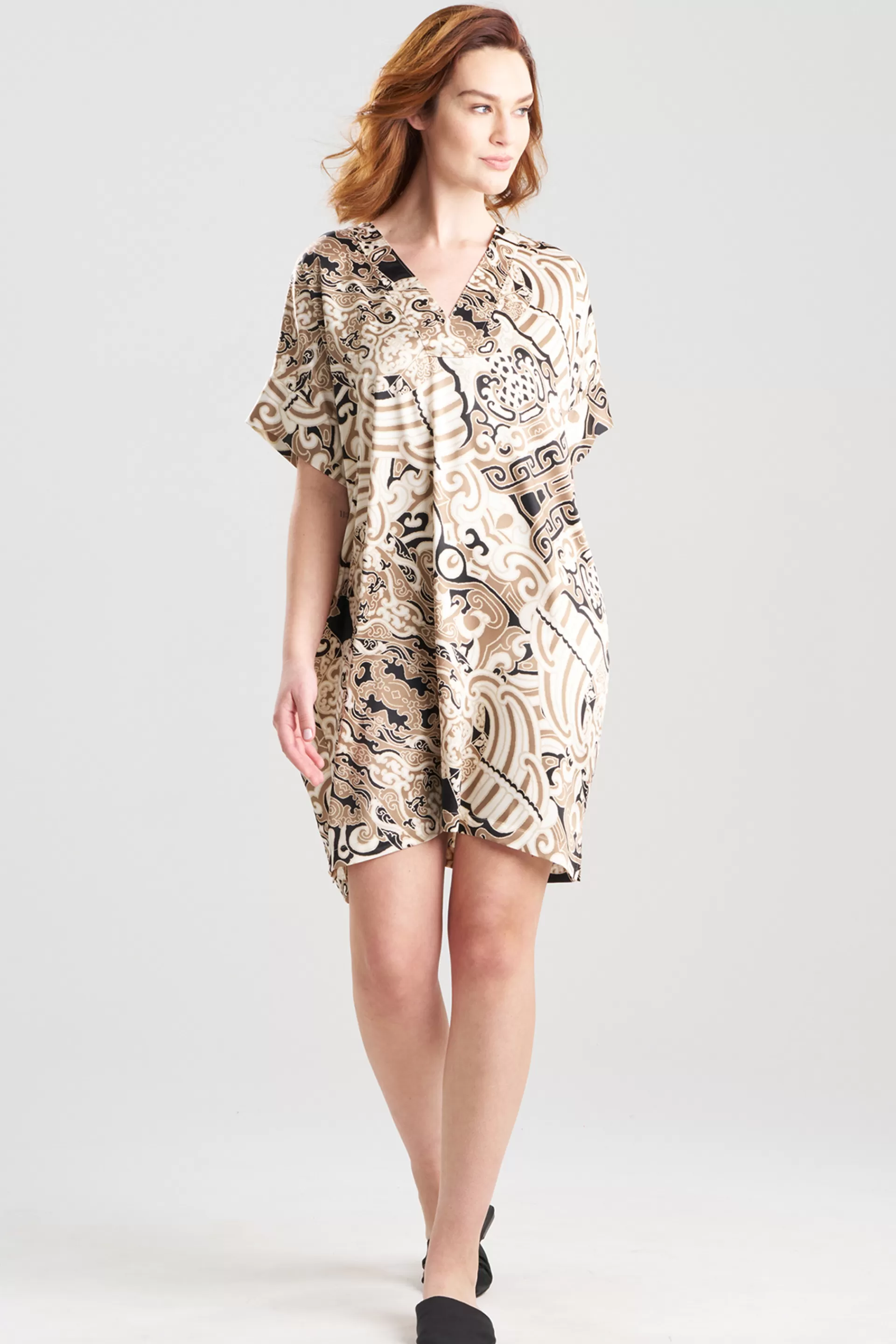 Natori Sleepshirts<Kaleidoscope Satin Sleepshirt