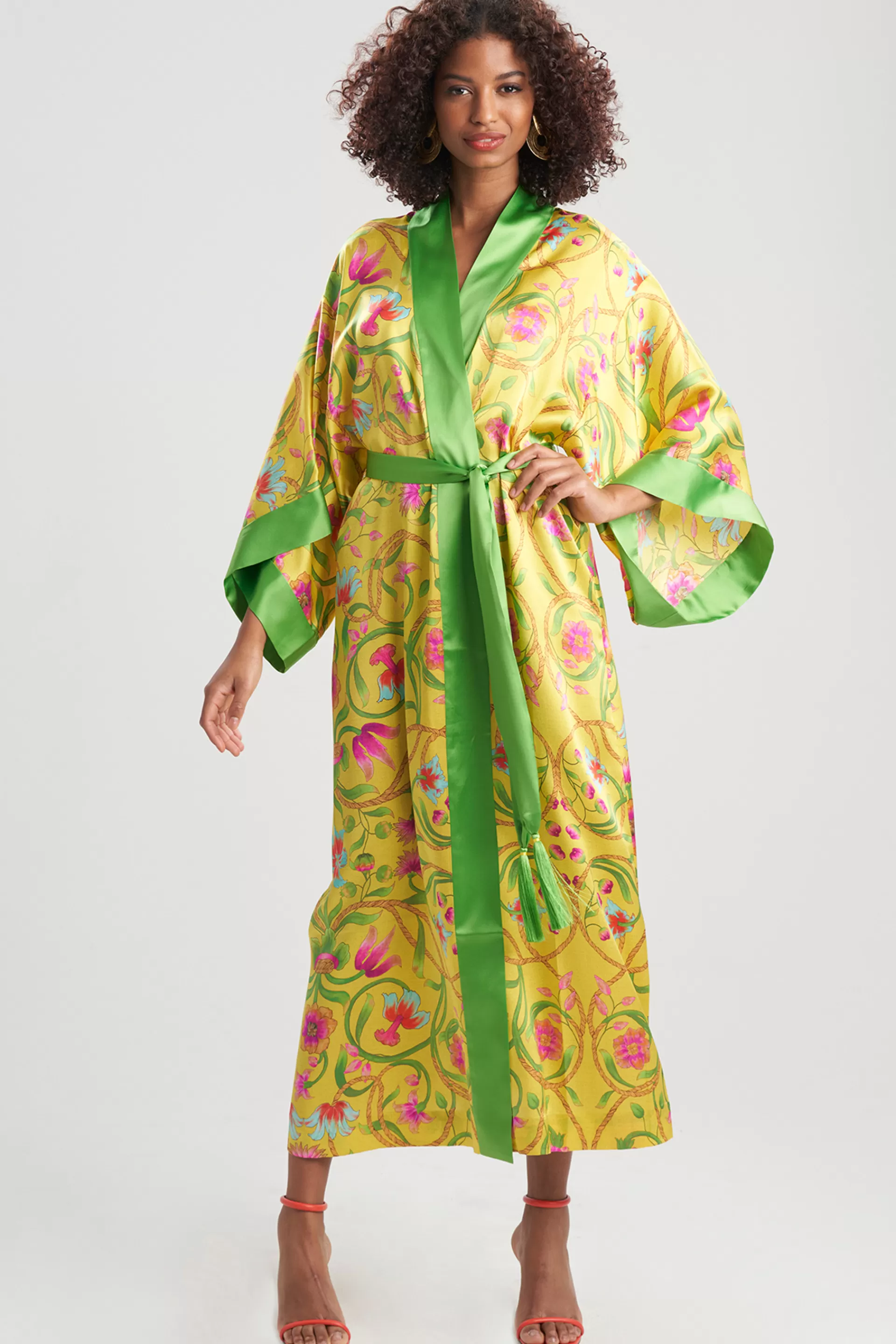 Natori Robes & Kimonos<Kamakura Silk Robe