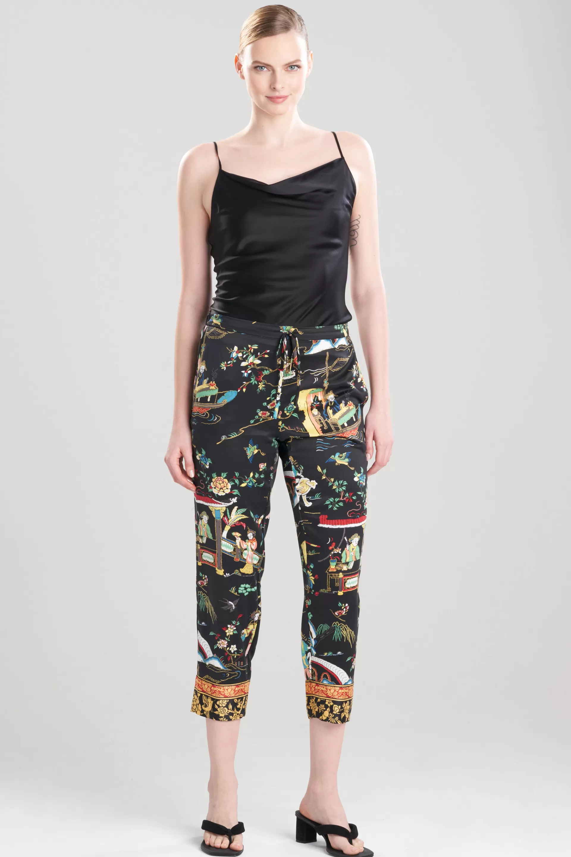 Natori Pajama Bottoms<Kana Charm Pants Black Multi