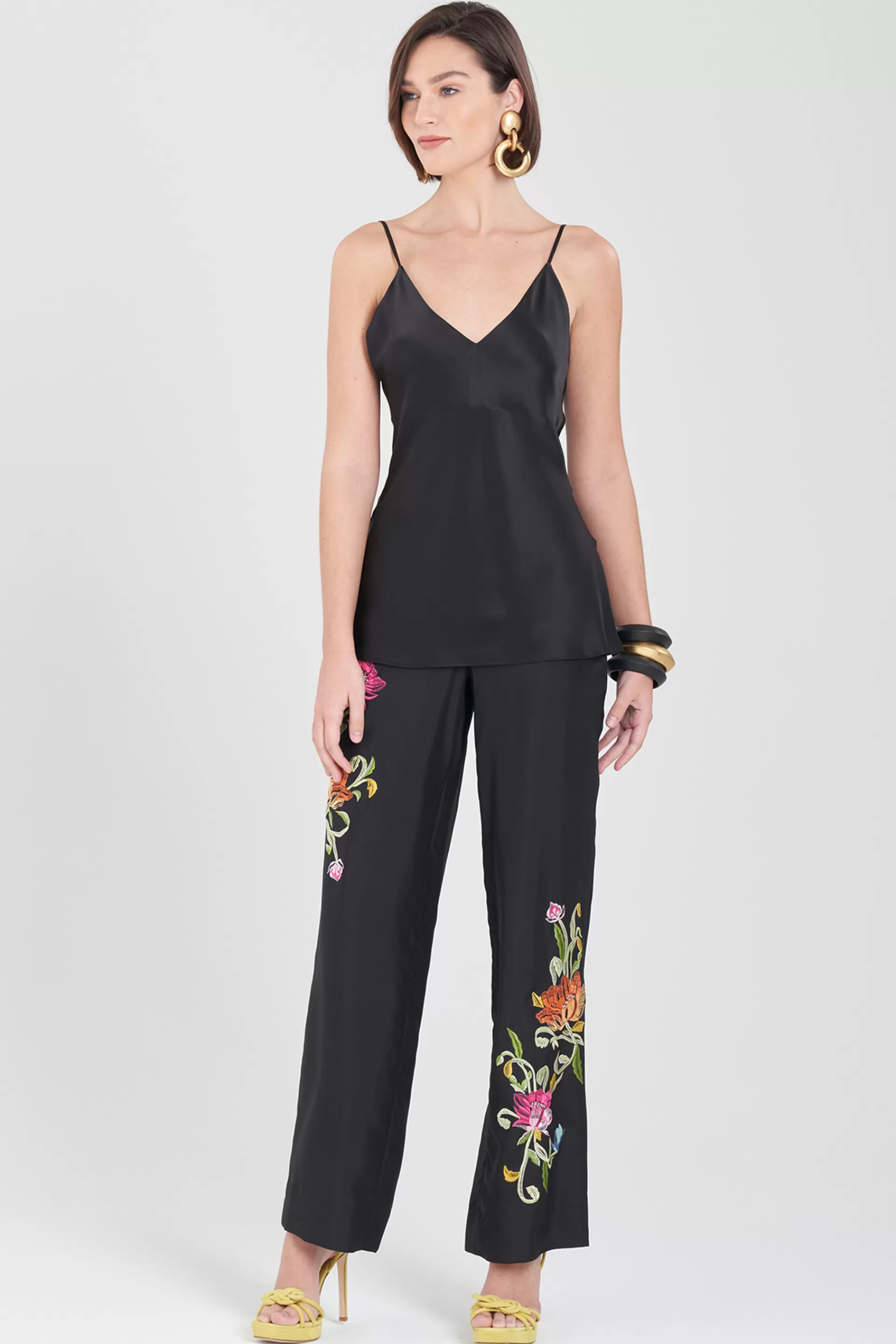 Natori Bustiers & Camis<Key Essentials V-Neck Silk Cami