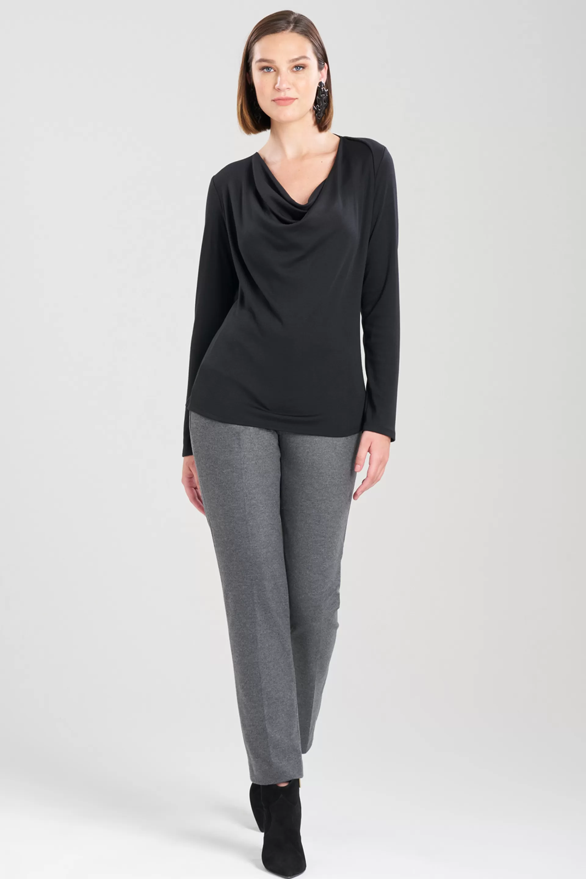 Natori Essentials | Tops, Shirts & Tunics<Layering Jersey Knit Drape Top