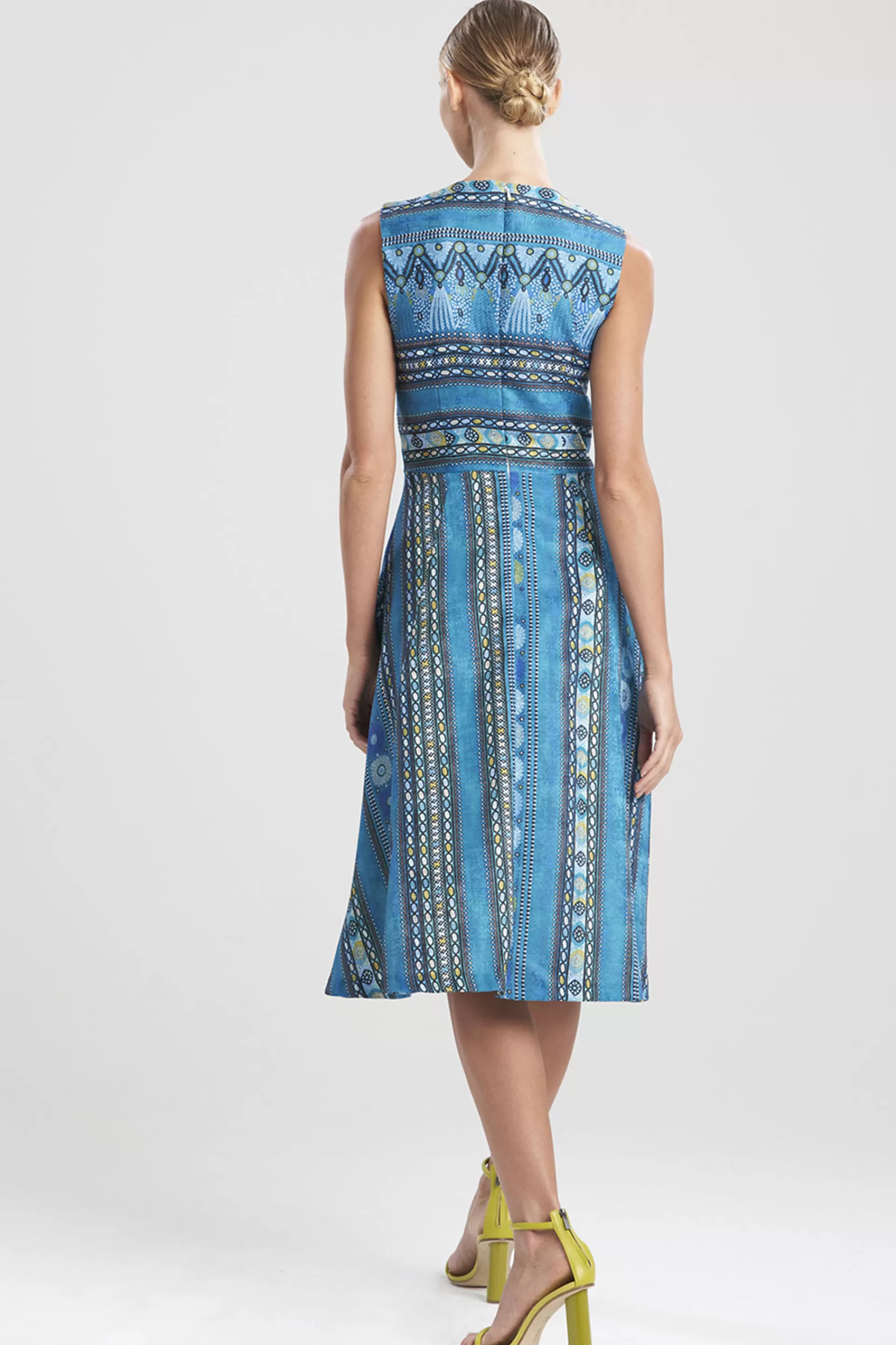 Natori Dresses<Le Souk Jacquard Fit And Flare Dress