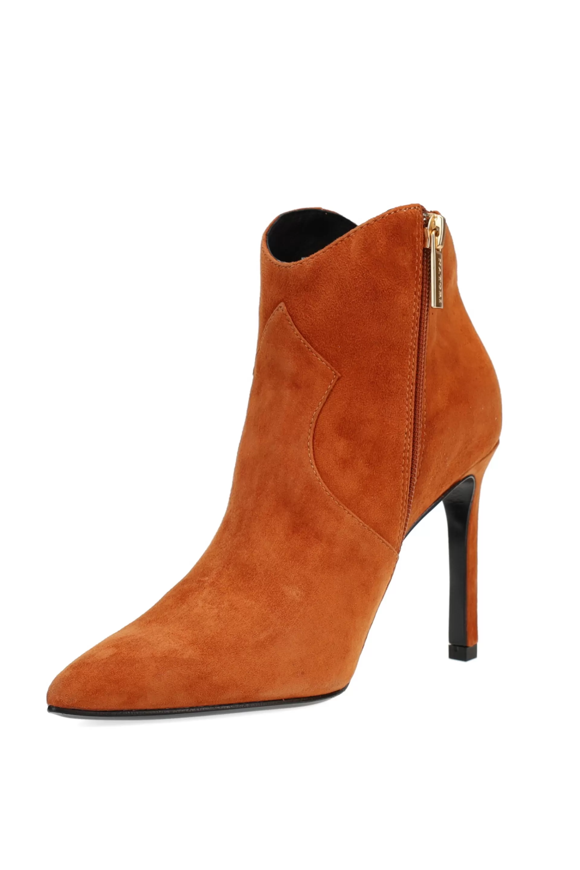 Natori Boots<Leiko Suede Heel Bootie