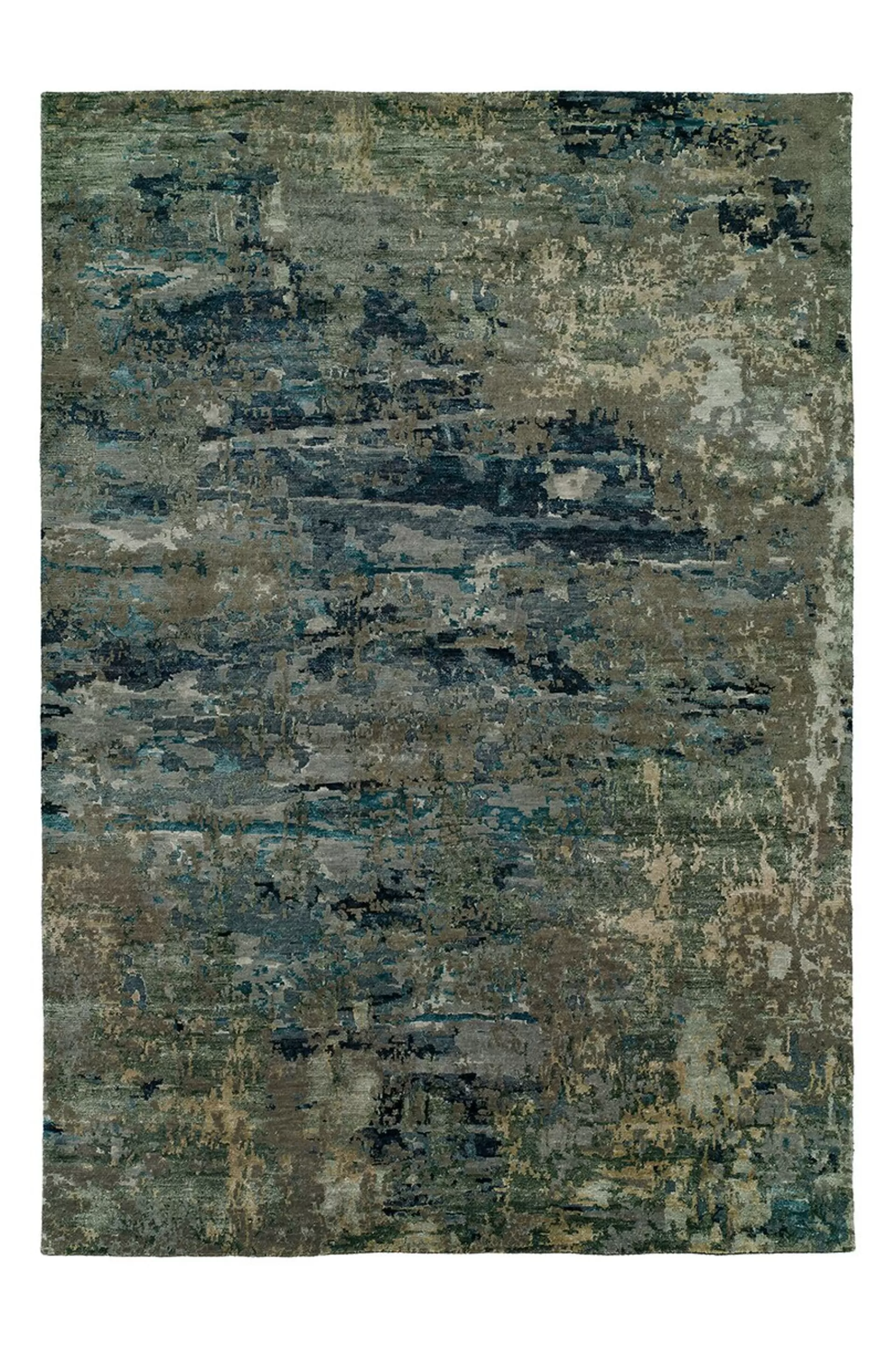 Natori Rugs<Lhasa- Sandstorm Blue Rug O/C