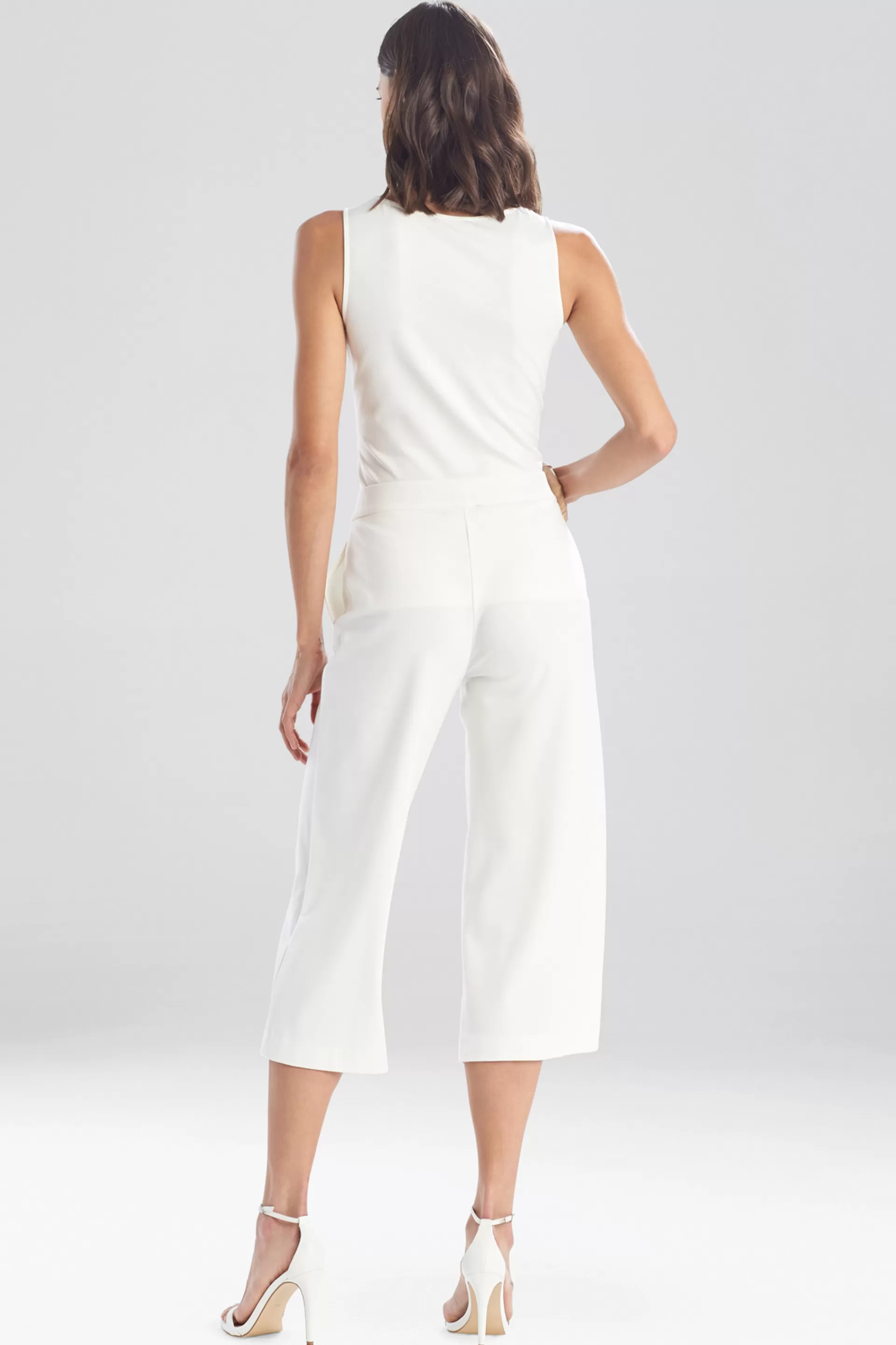 Natori Essentials | Pants, Skirts & Shorts<Light Weight Ponte Crop Pants