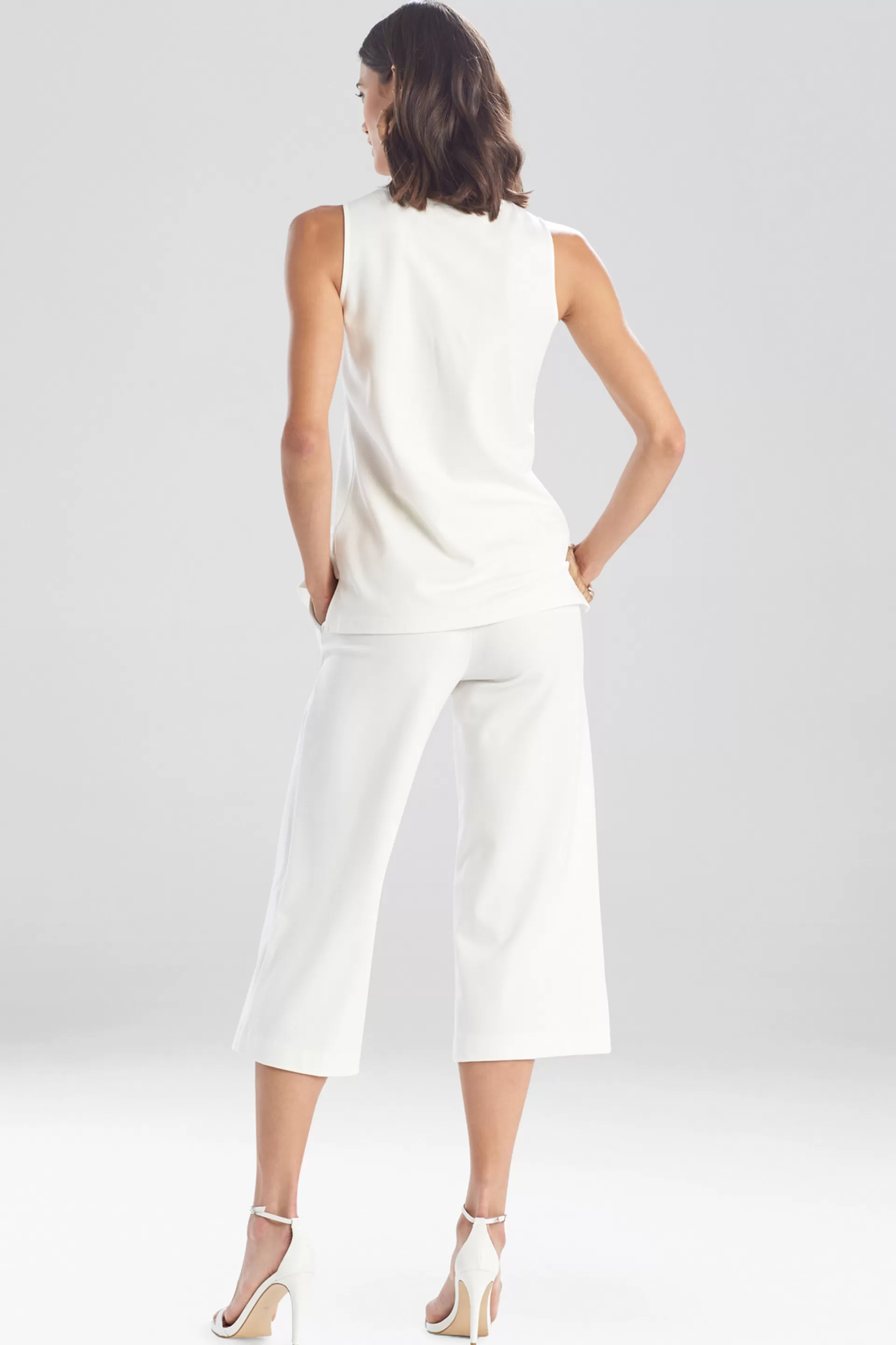 Natori Essentials | Tops, Shirts & Tunics<Light Weight Ponte Tank Snow