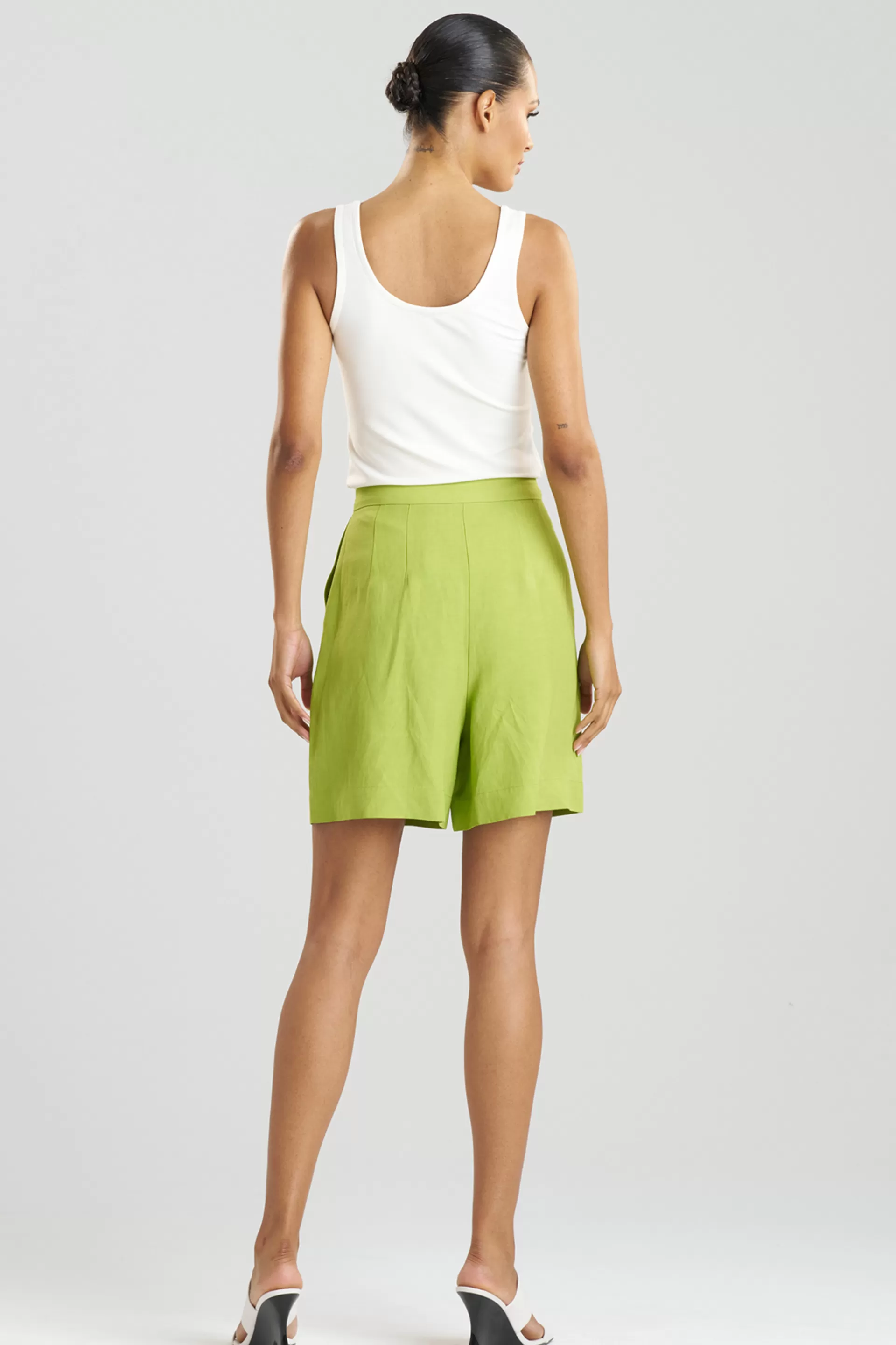 Natori Pants, Skirts & Shorts<Linen Shorts Pear