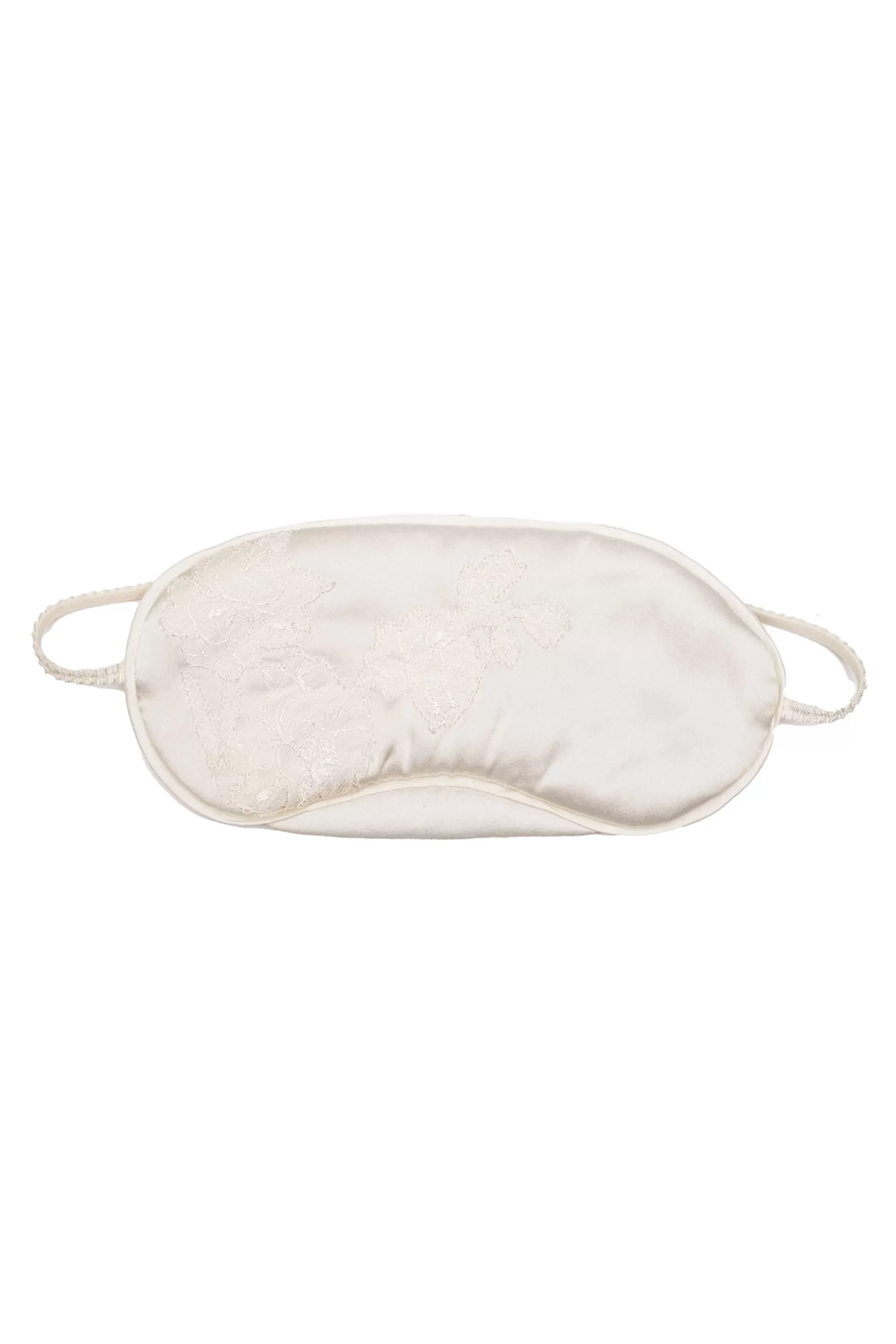 Natori Bridal Accessories | Bridal<Lolita Silk Eyemask Warm White