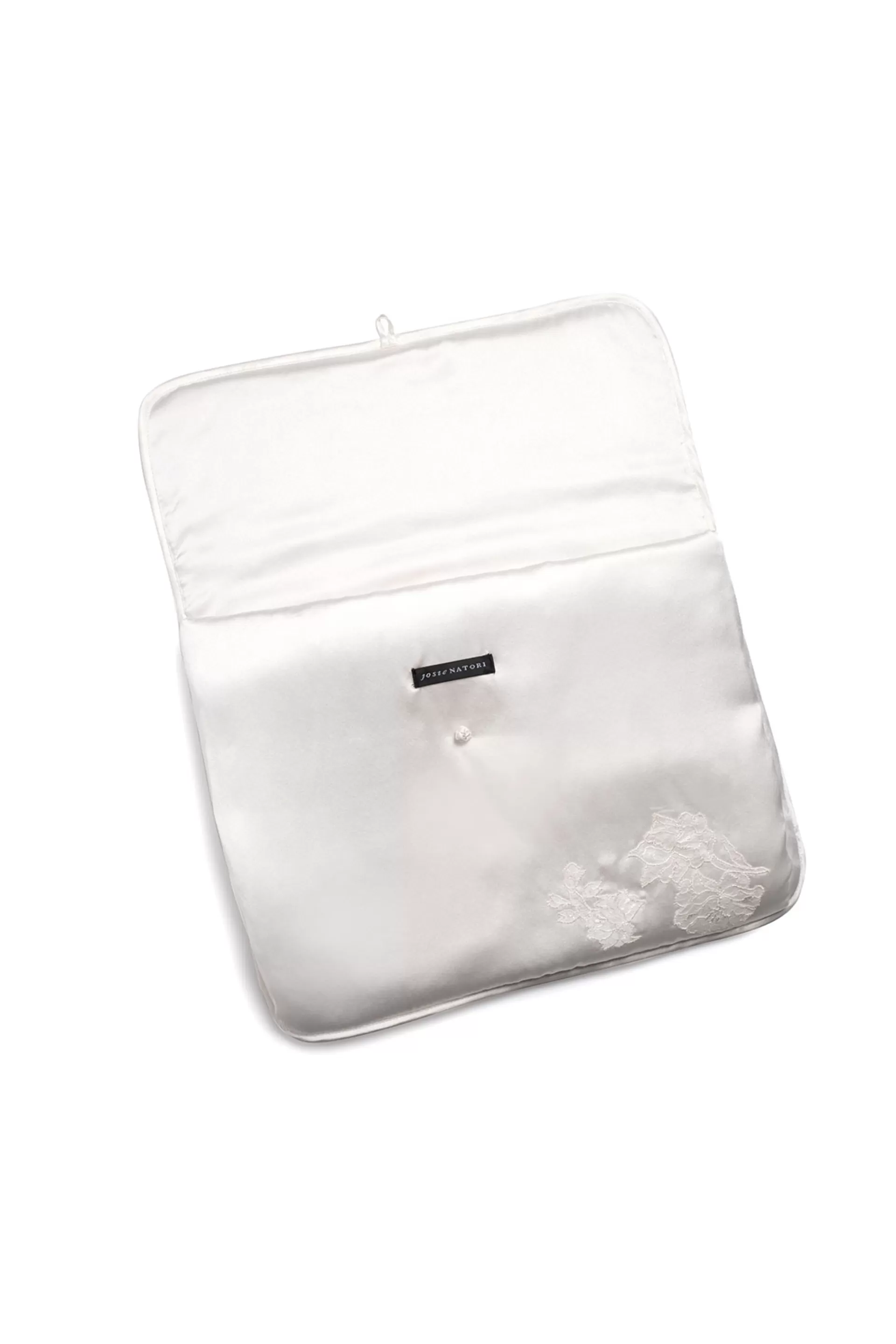 Natori Bridal Accessories | Bridal<Lolita Silk Lingerie Bag Warm White