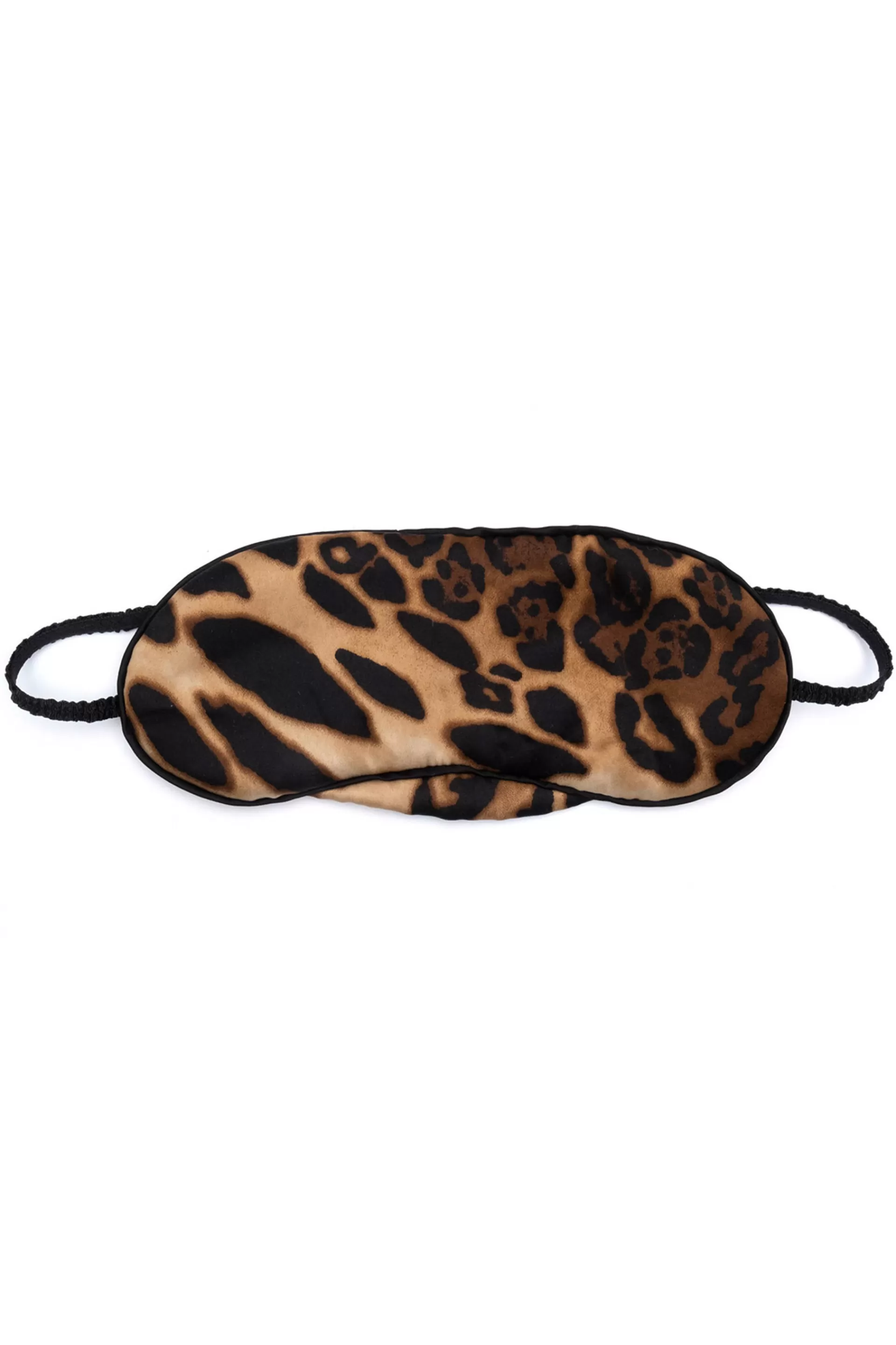 Natori Eye Masks<Luxe Leopard Eye Mask Chestnut