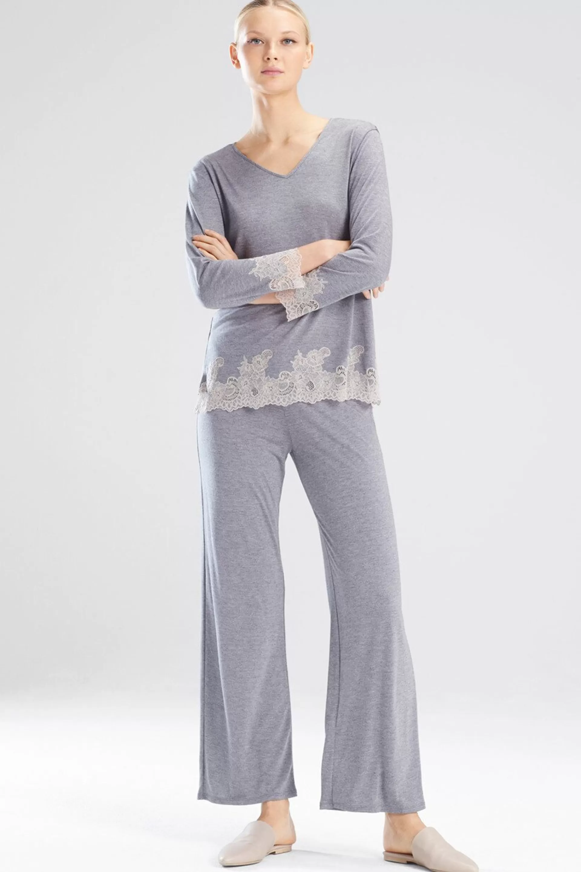 Natori Pajama Sets<Luxe Shangri-La TENCEL™ Long Sleeve PJ