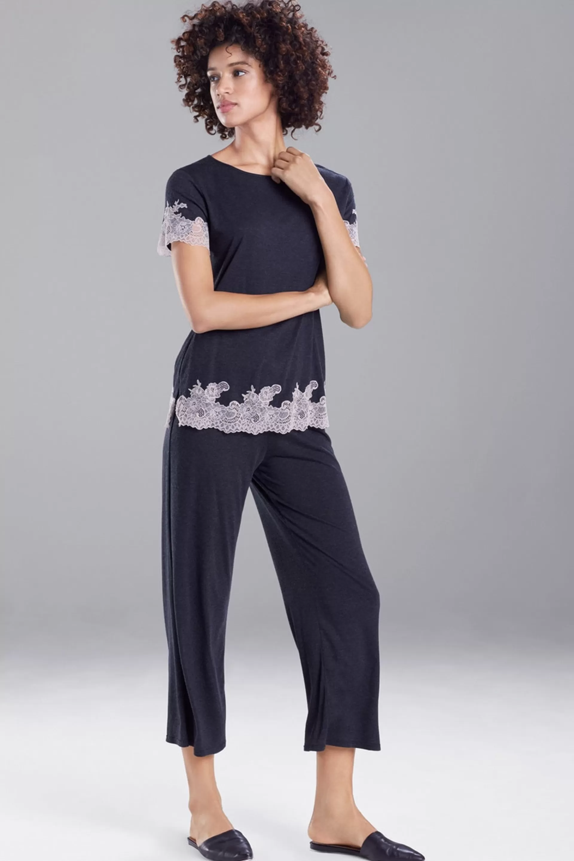 Natori Pajama Sets<Luxe Shangri-La TENCEL™ Short Sleeve PJ Basics