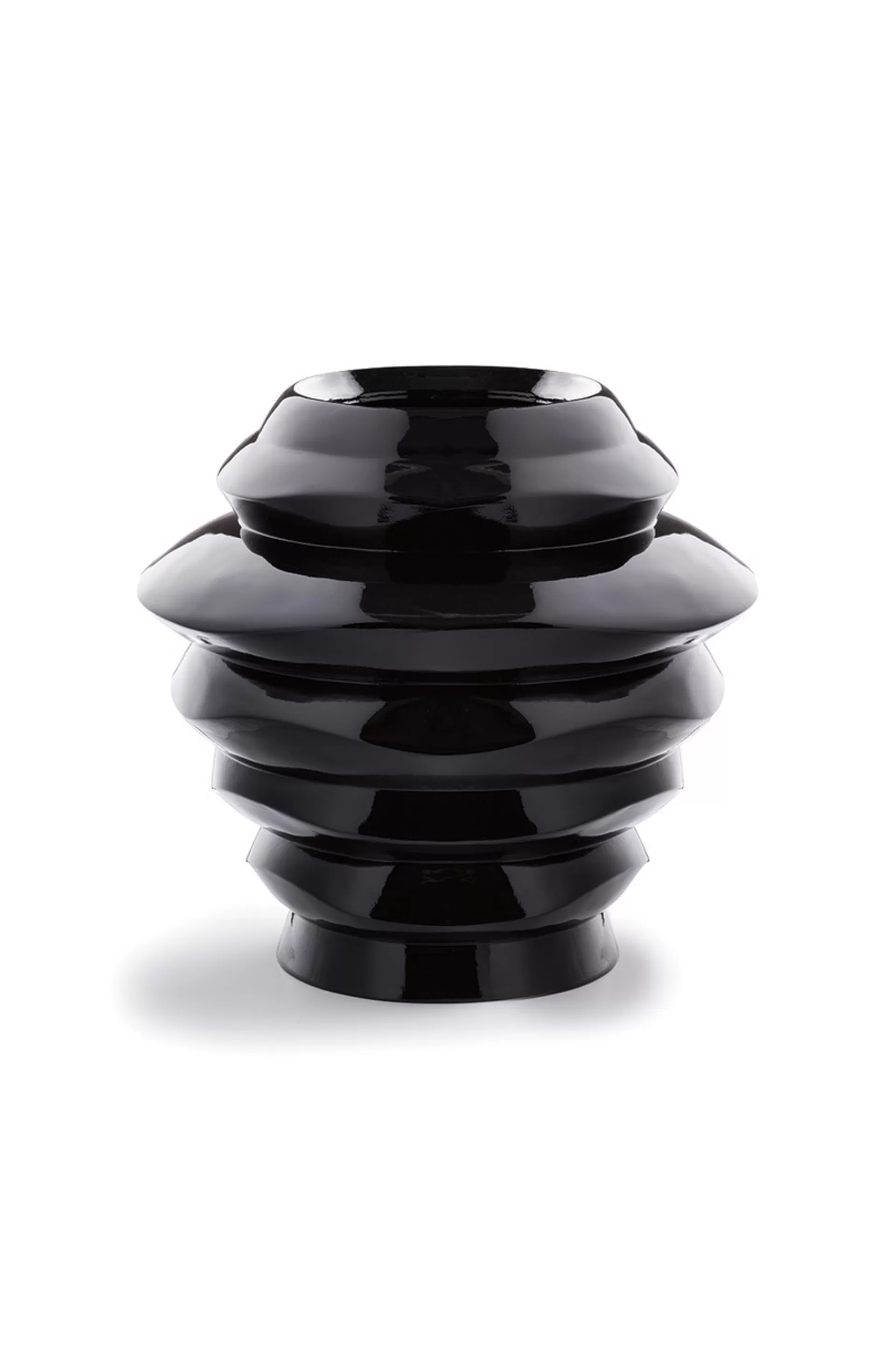 Natori Home Accents<Manila Large Vase Black