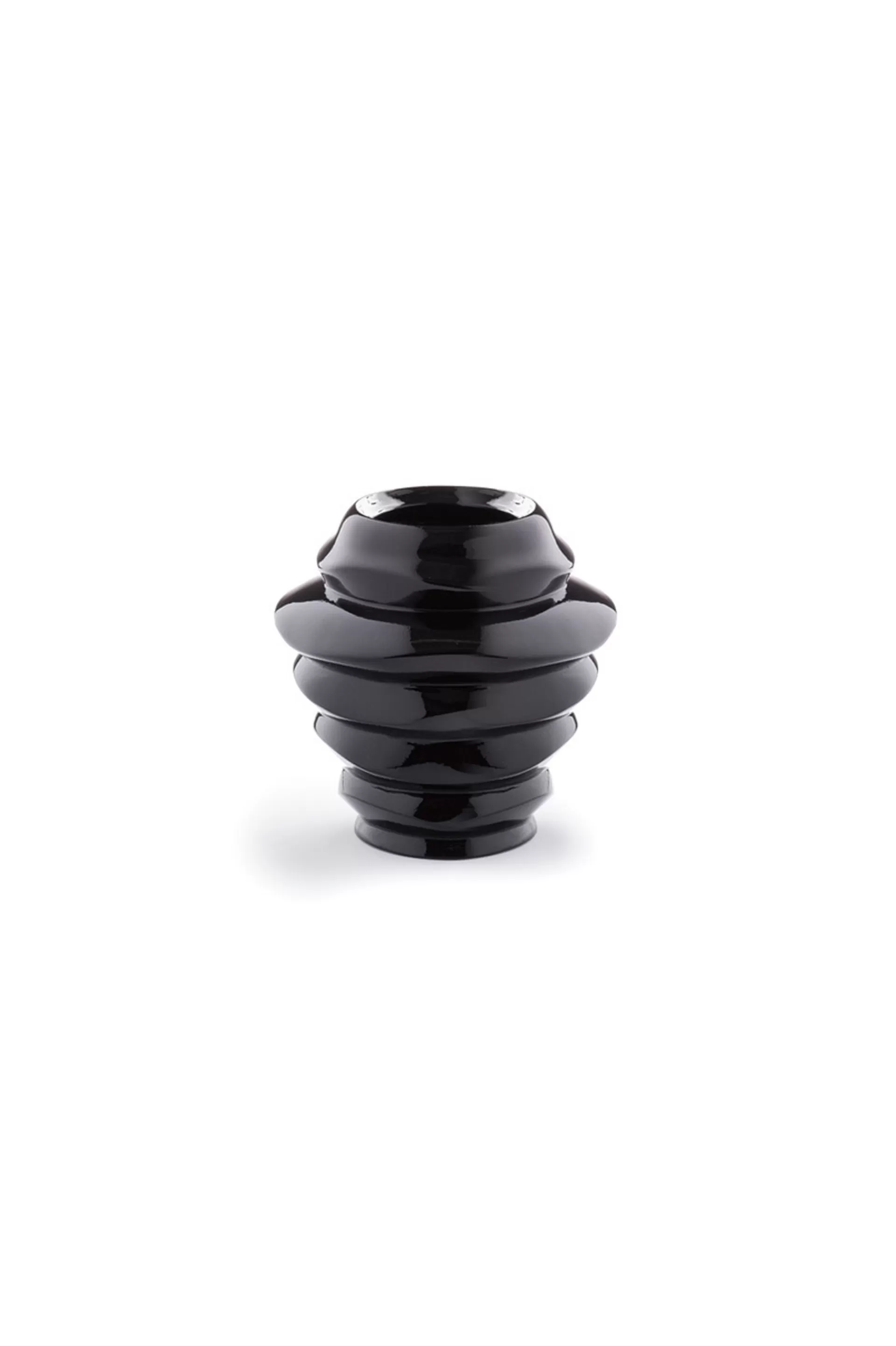 Natori Home Accents<Manila Small Vase Black