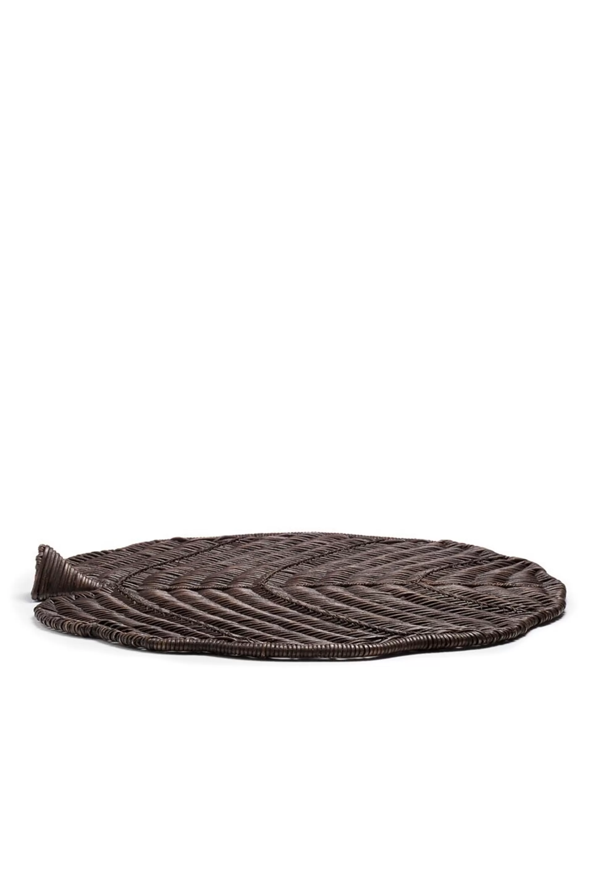 Natori Home Accents<Maranao Circle Leaf Tray Brown