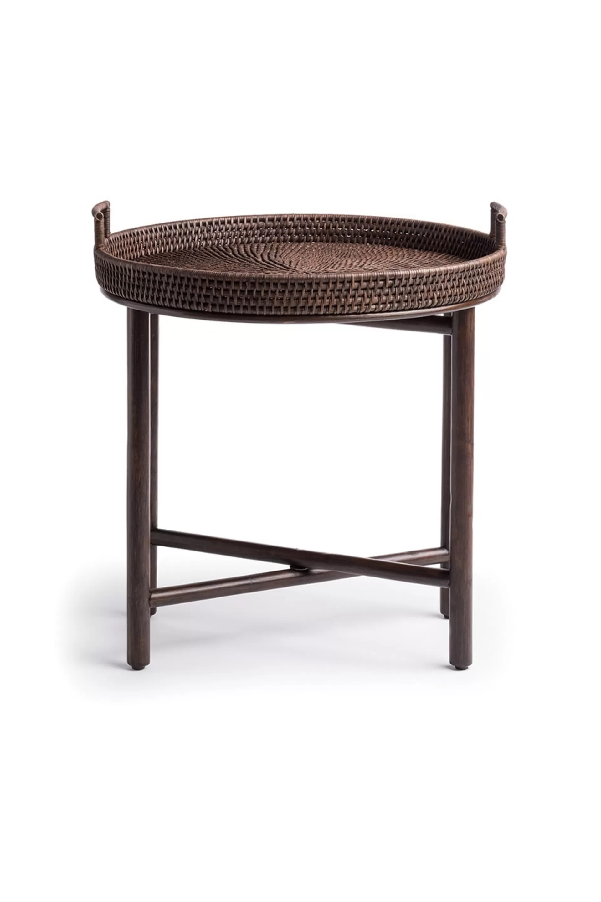 Natori Home Accents<Maranao Tray Table Dark Brown