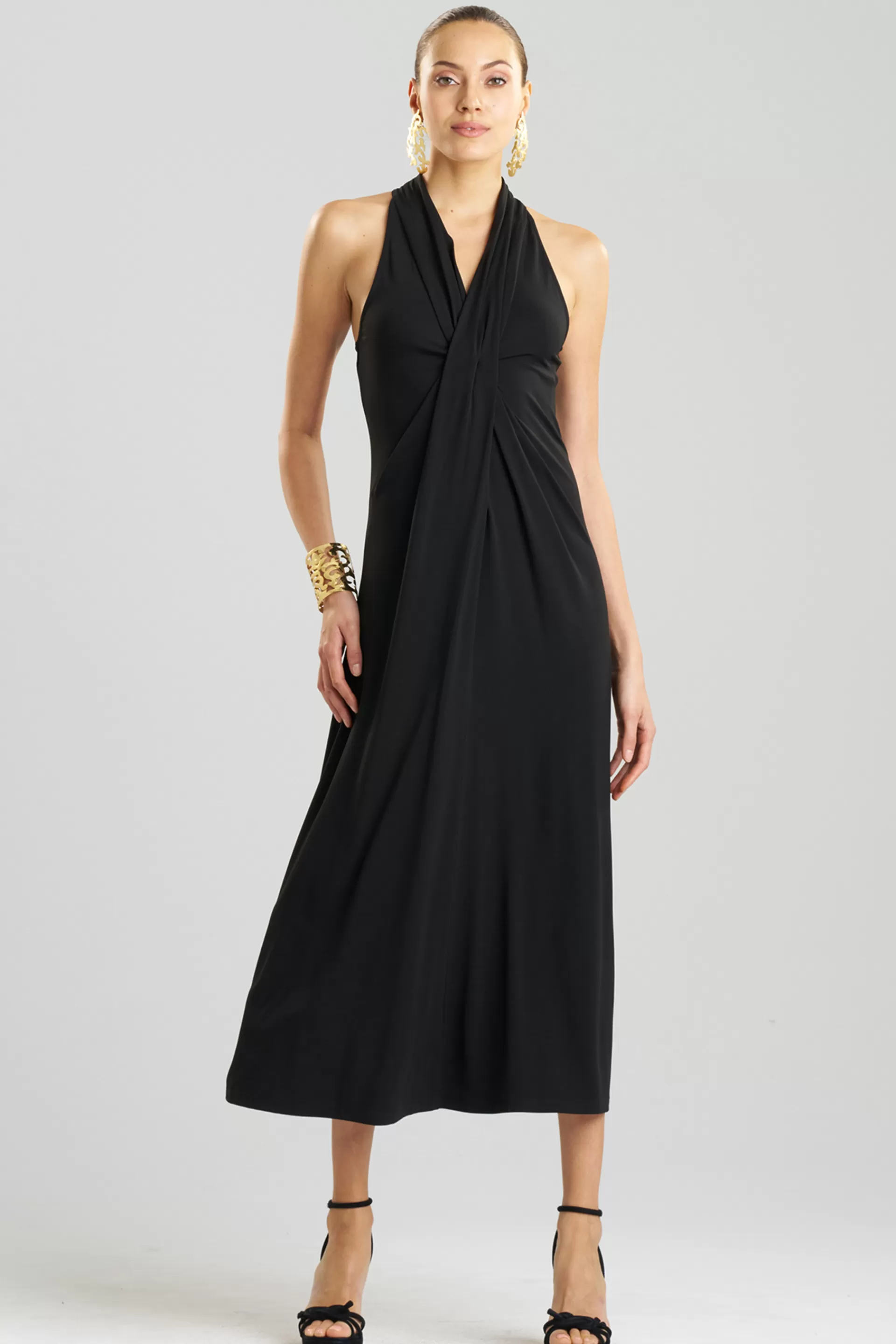 Natori Dresses | Plus Sizes<Matte Jersey Maxi Dress Black