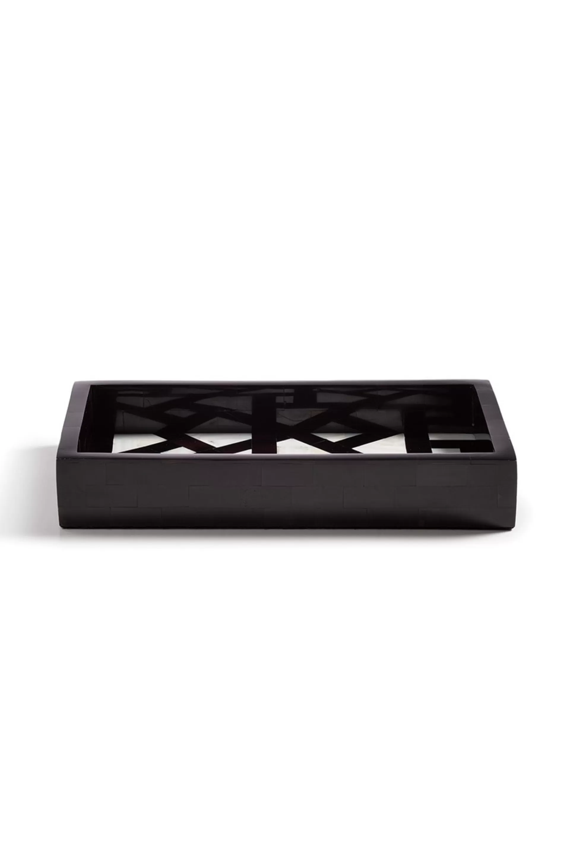 Natori Home Accents<Mindoro Small Tray Black & White