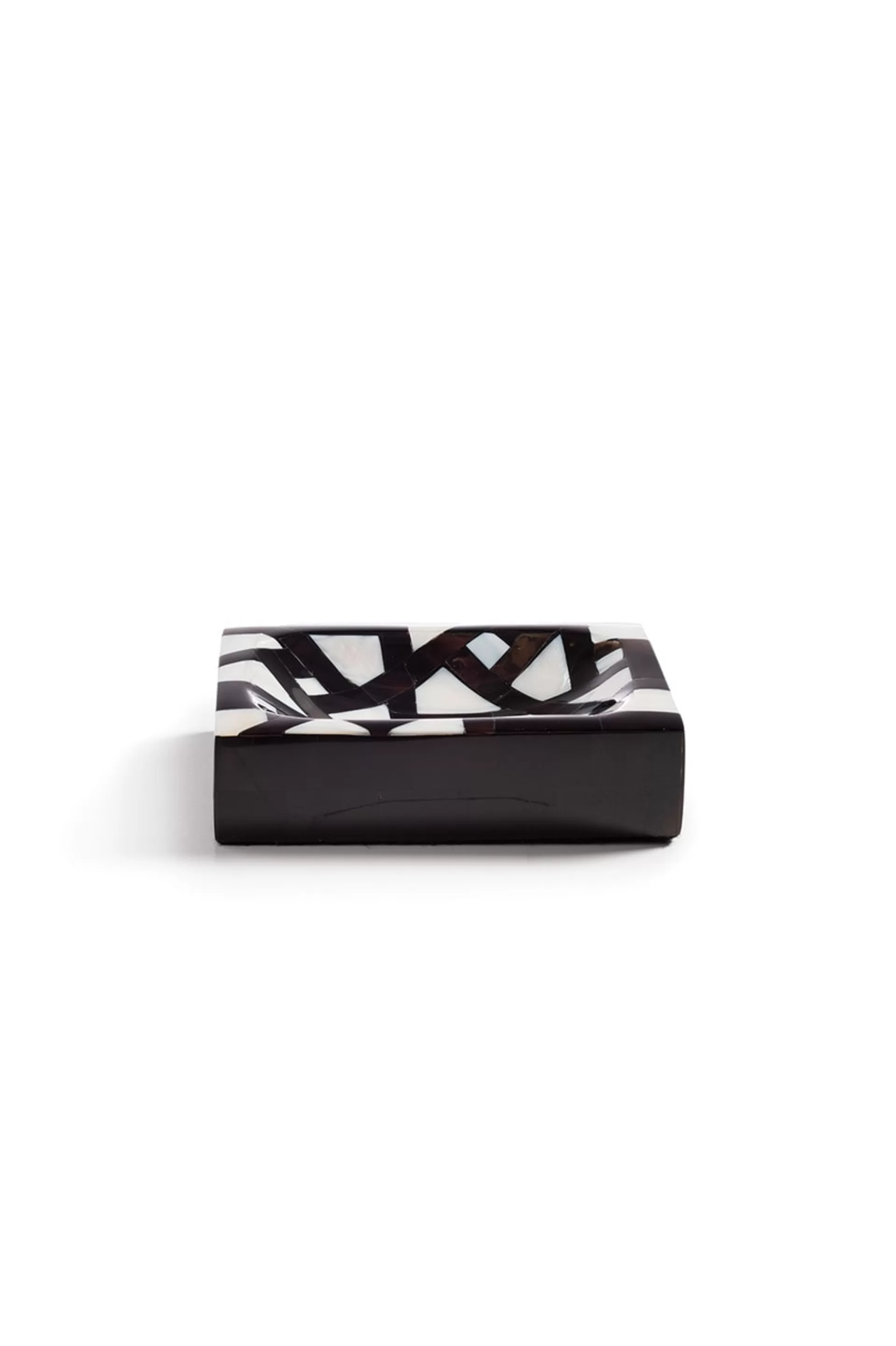 Natori Home Accents<Mindoro Soap Dish Black & White