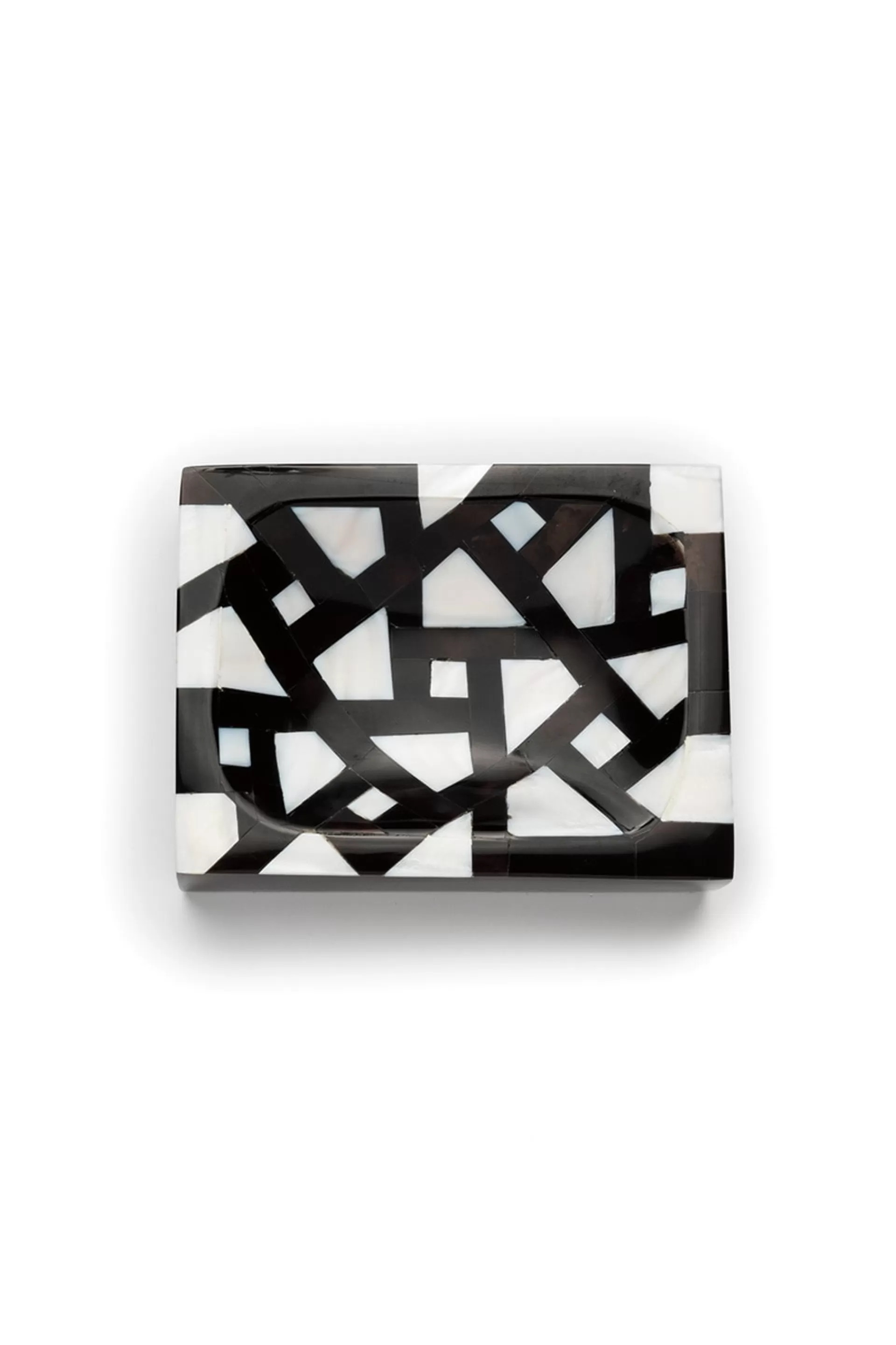 Natori Home Accents<Mindoro Soap Dish Black & White