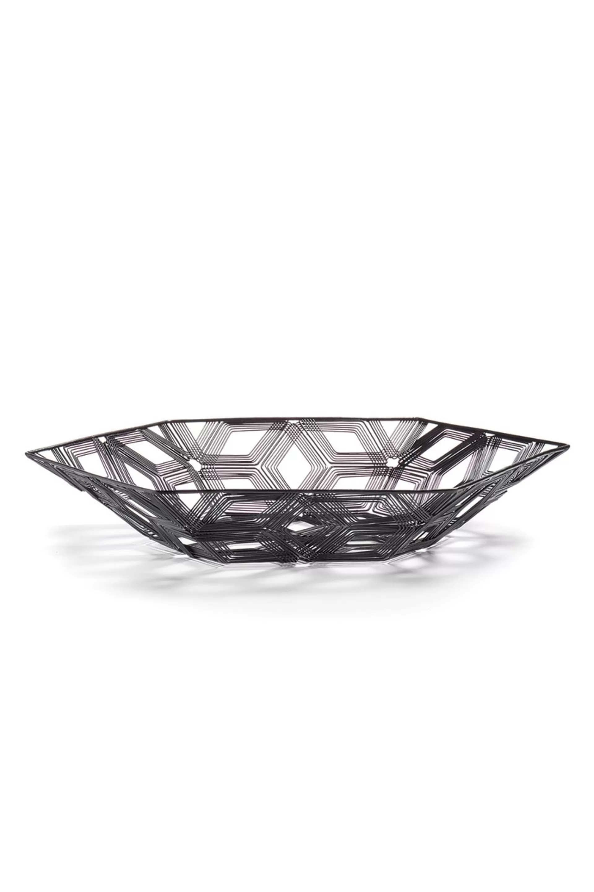 Natori Home Accents<Naga Hexagon Tray Black